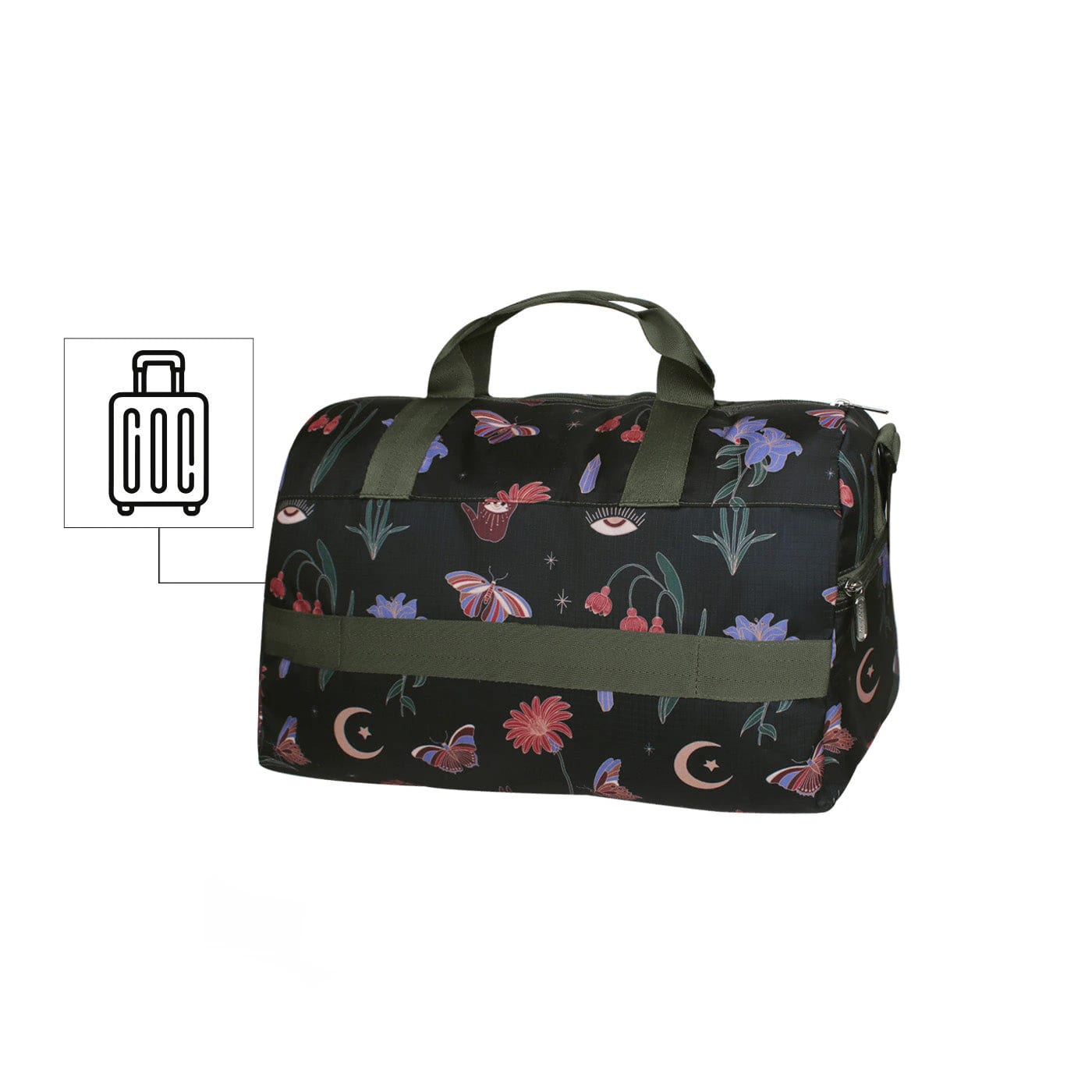 Maleta XL ULTRA Plegable Estampado Blossom Citybags - imagen 4