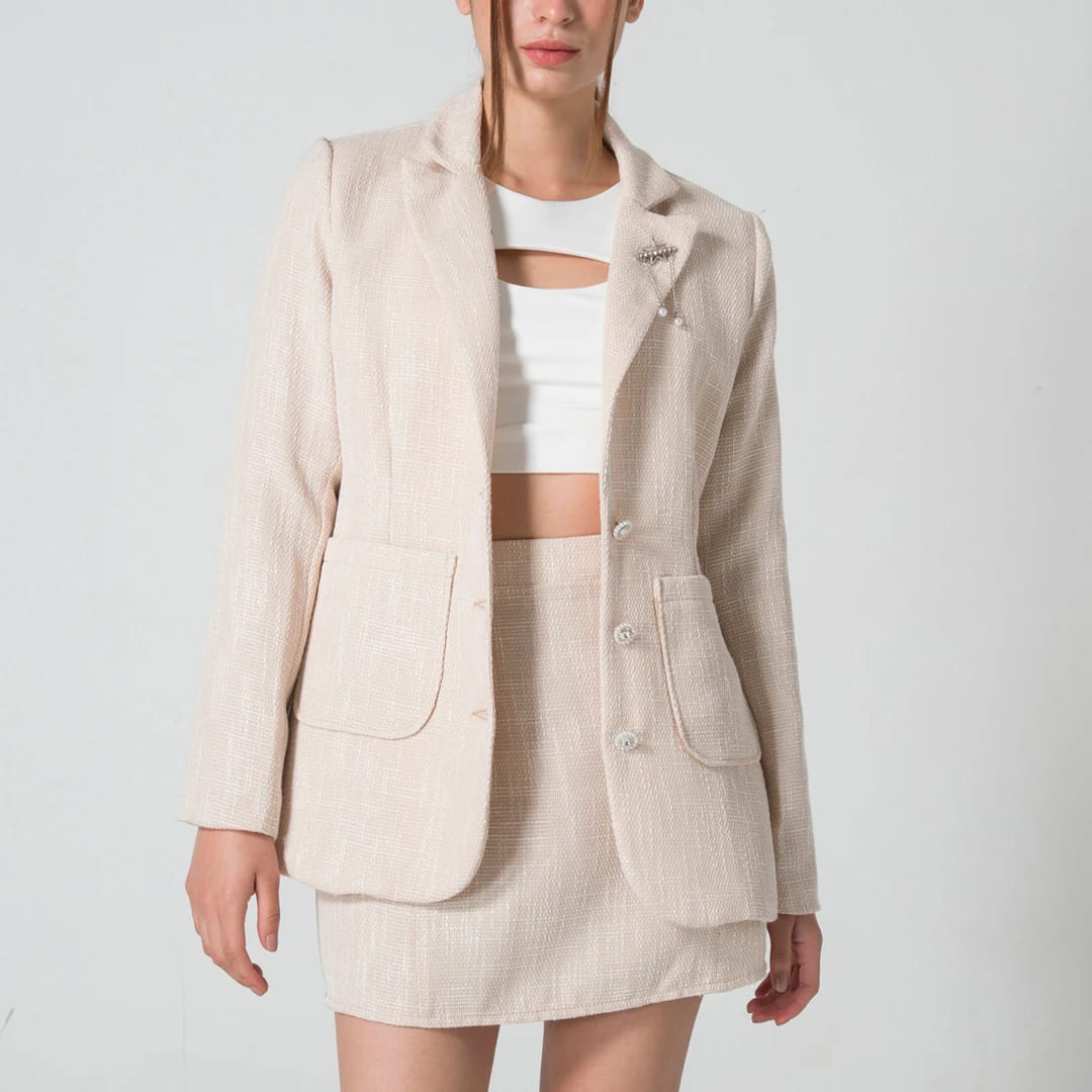 Blazer Regular Cuello Solapa Kiss - imagen 20