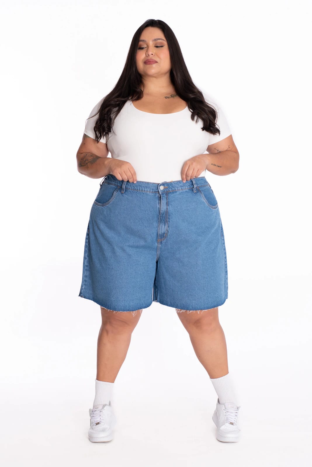 Bermuda Denim Azul Medio 418 - imagen 1