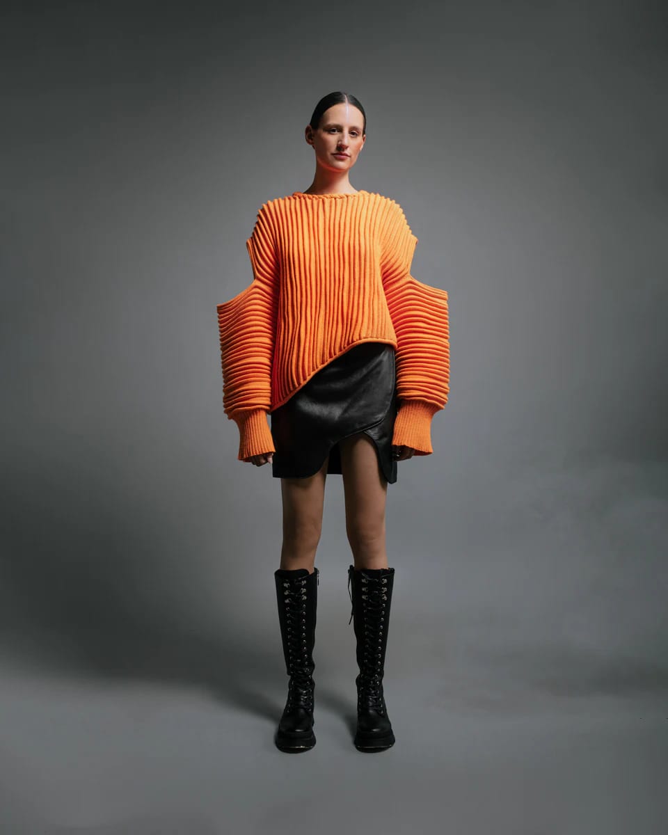 LEATHER MOUNTAINS MINI SKIRT - imagen 3