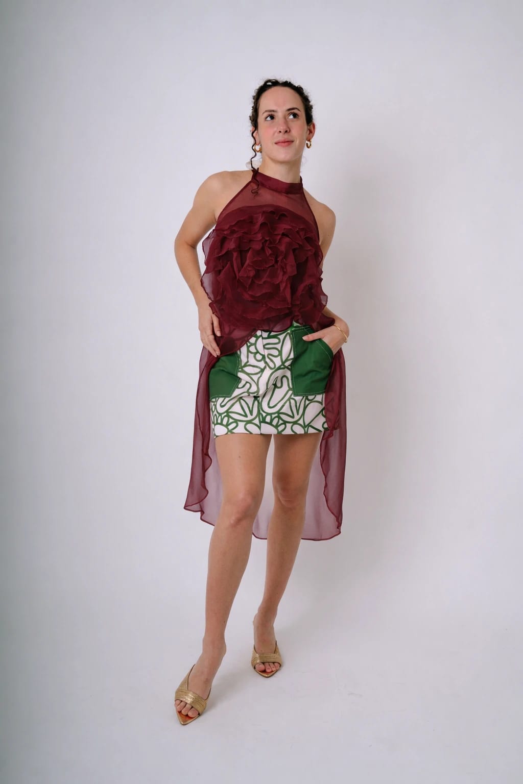 Carolina Chiffon Top - imagen 1