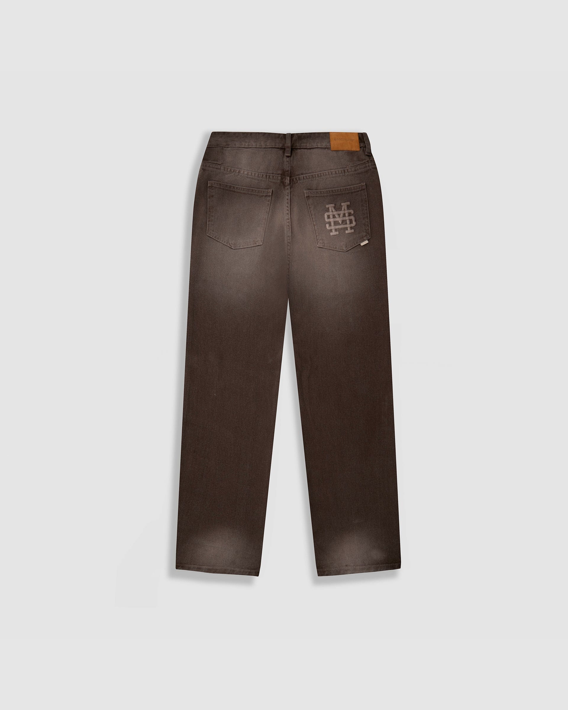 Pocket Straight Pants – Café Desgastado - imagen 9