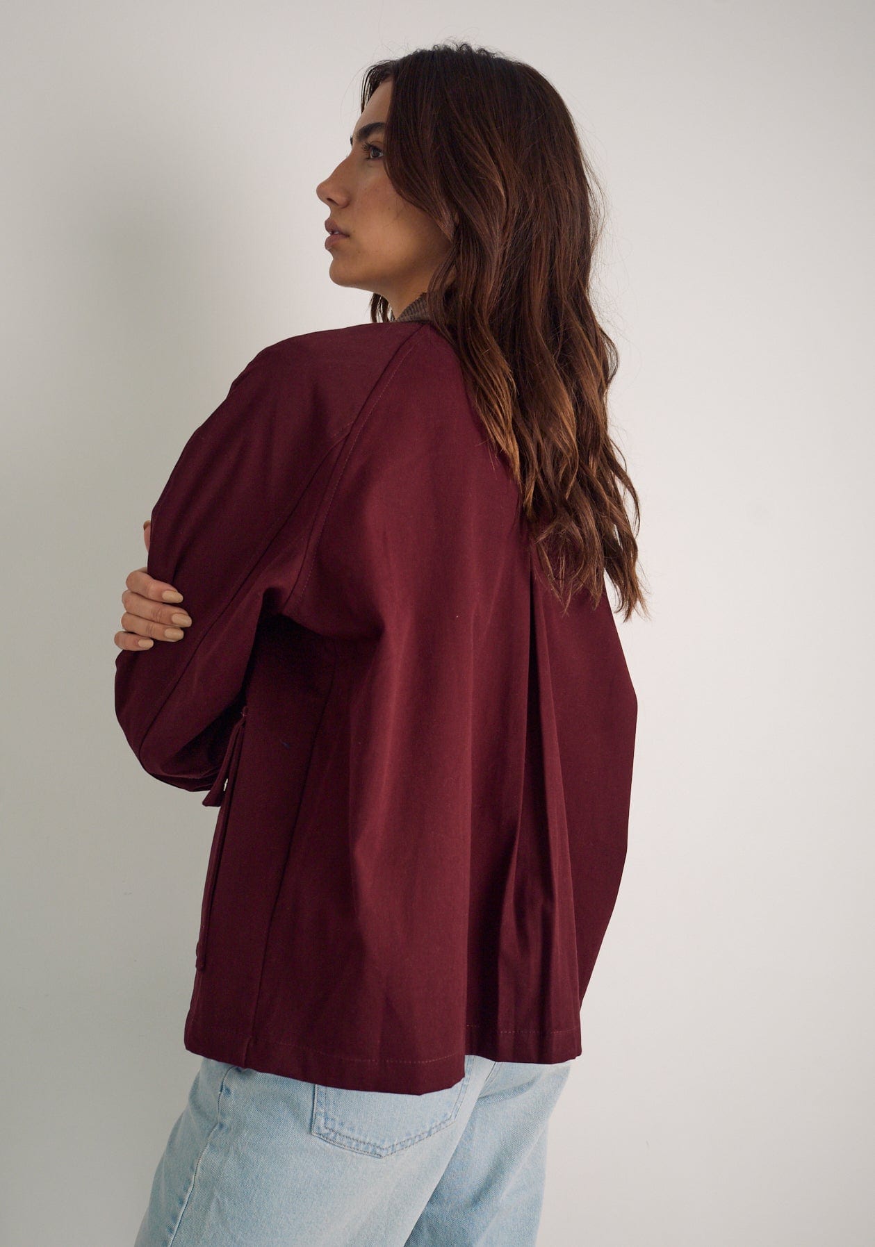 Chaqueta M Scarlet Vino Osc - imagen 5