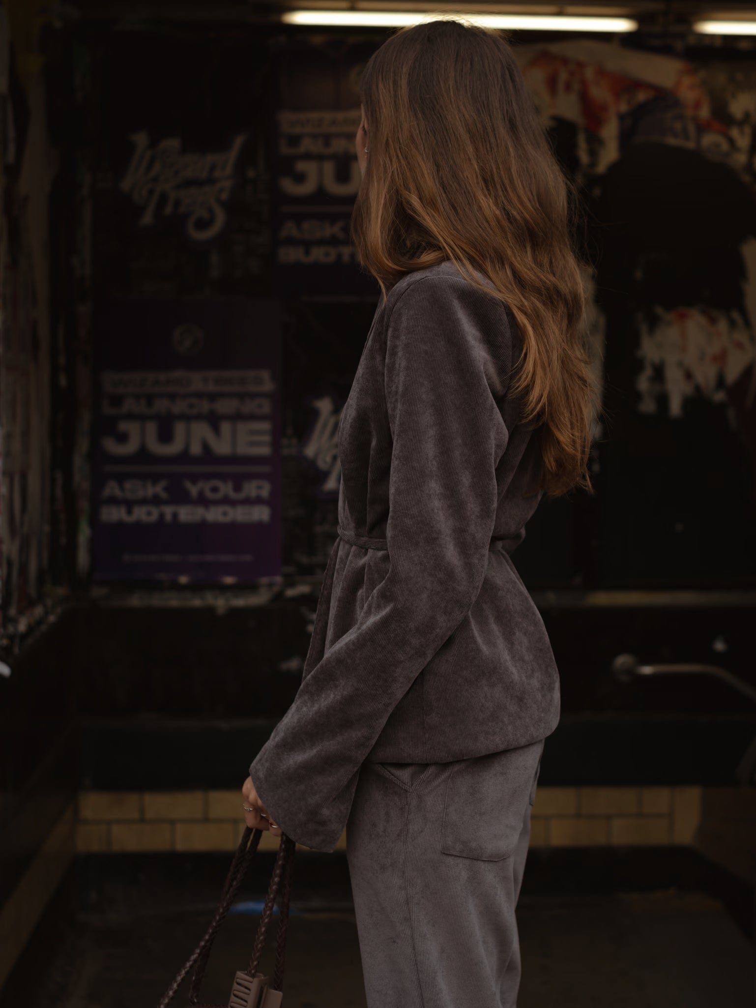 CORD BLAZER - DEEP BROWN - imagen 5