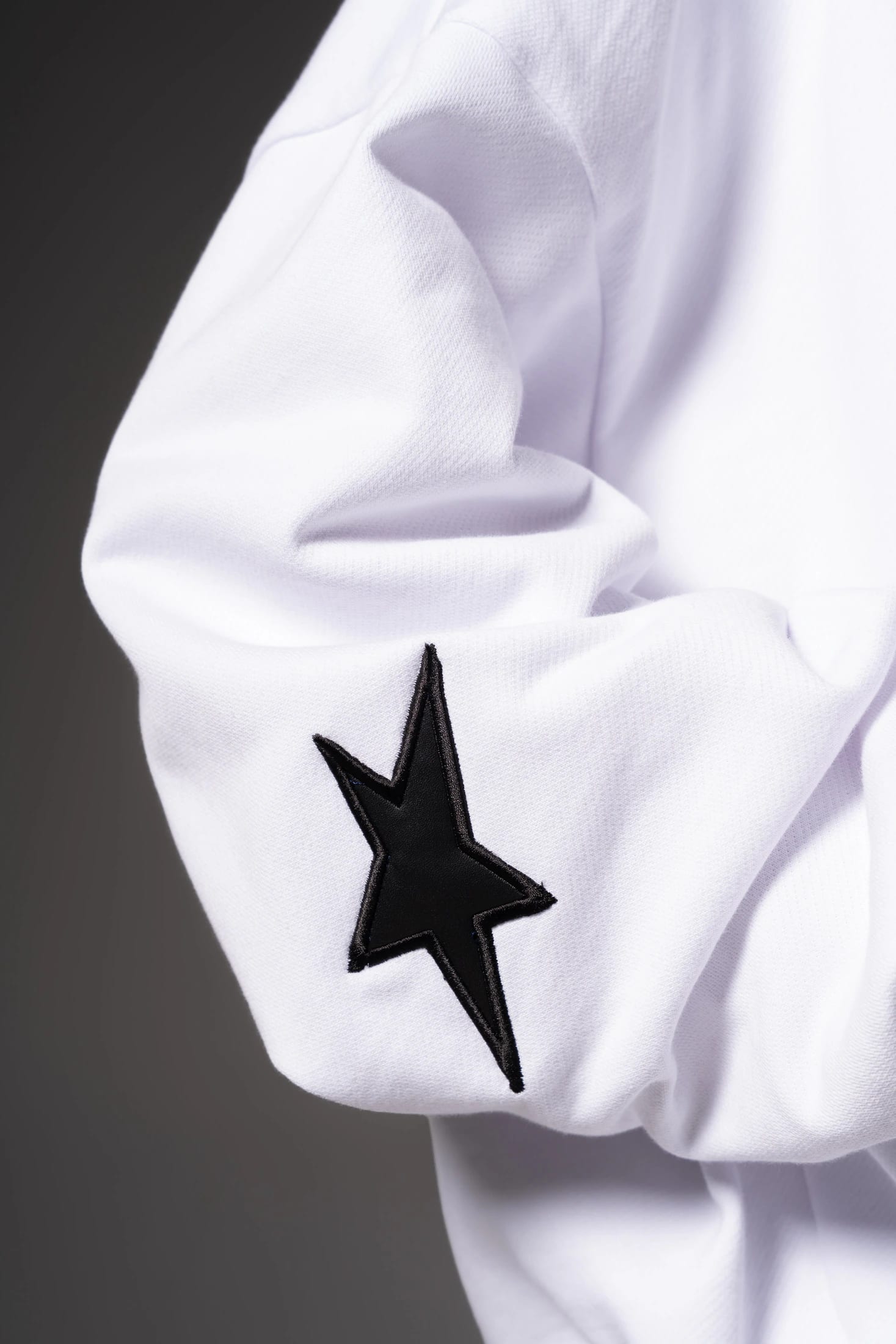 Double Zip Hoodie Boxy fit estrellas negras - imagen 13