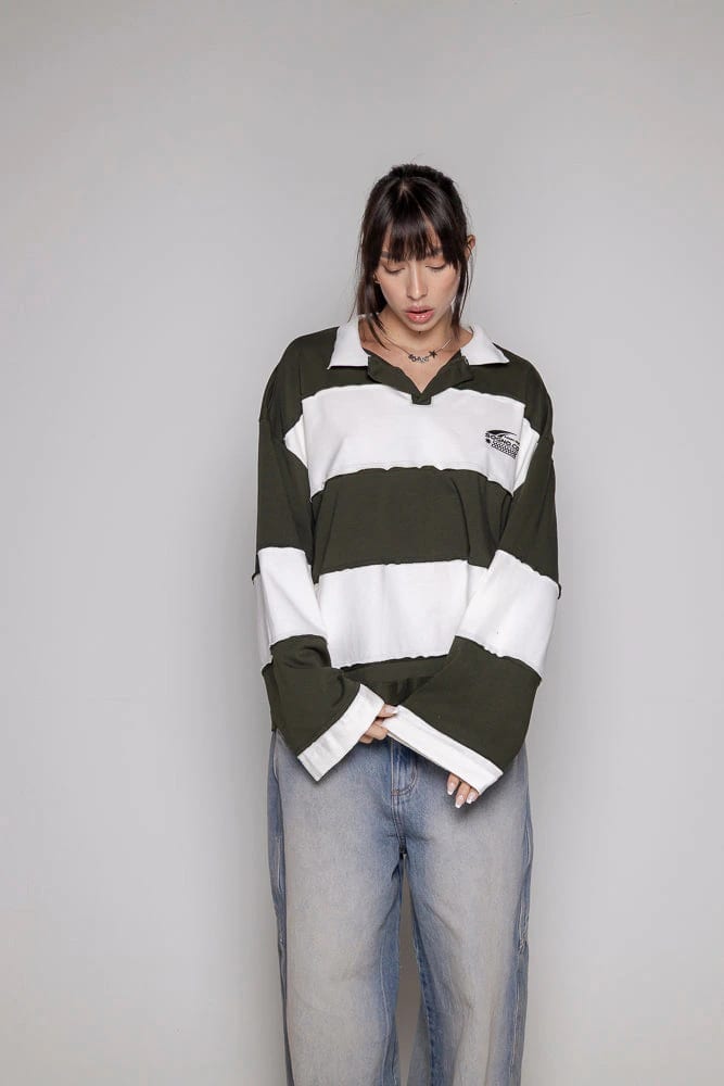 Buzo Courage Dama Tipo Polo-Verde - imagen 4