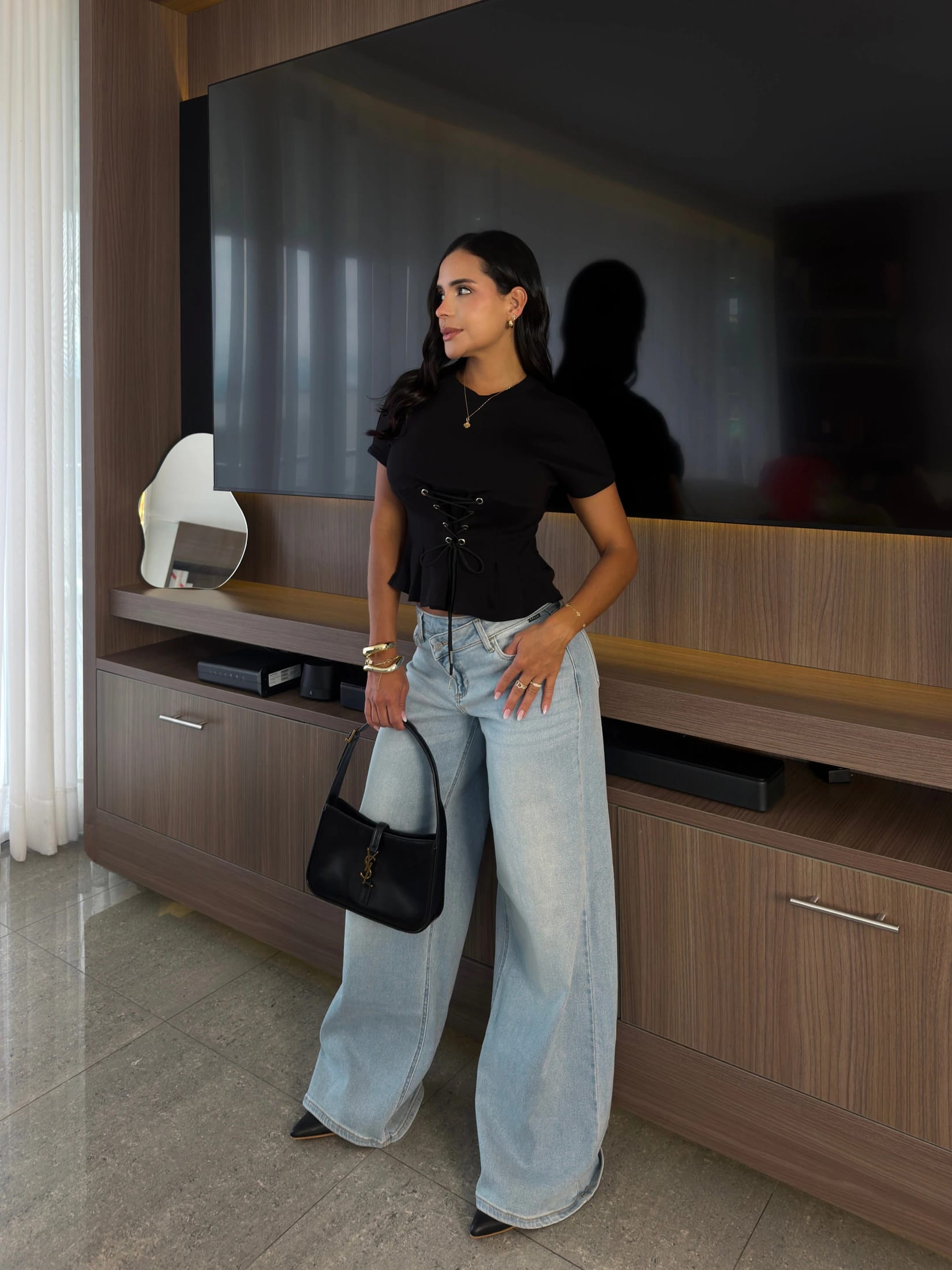 BLUSA EVA NEGRO - imagen 1