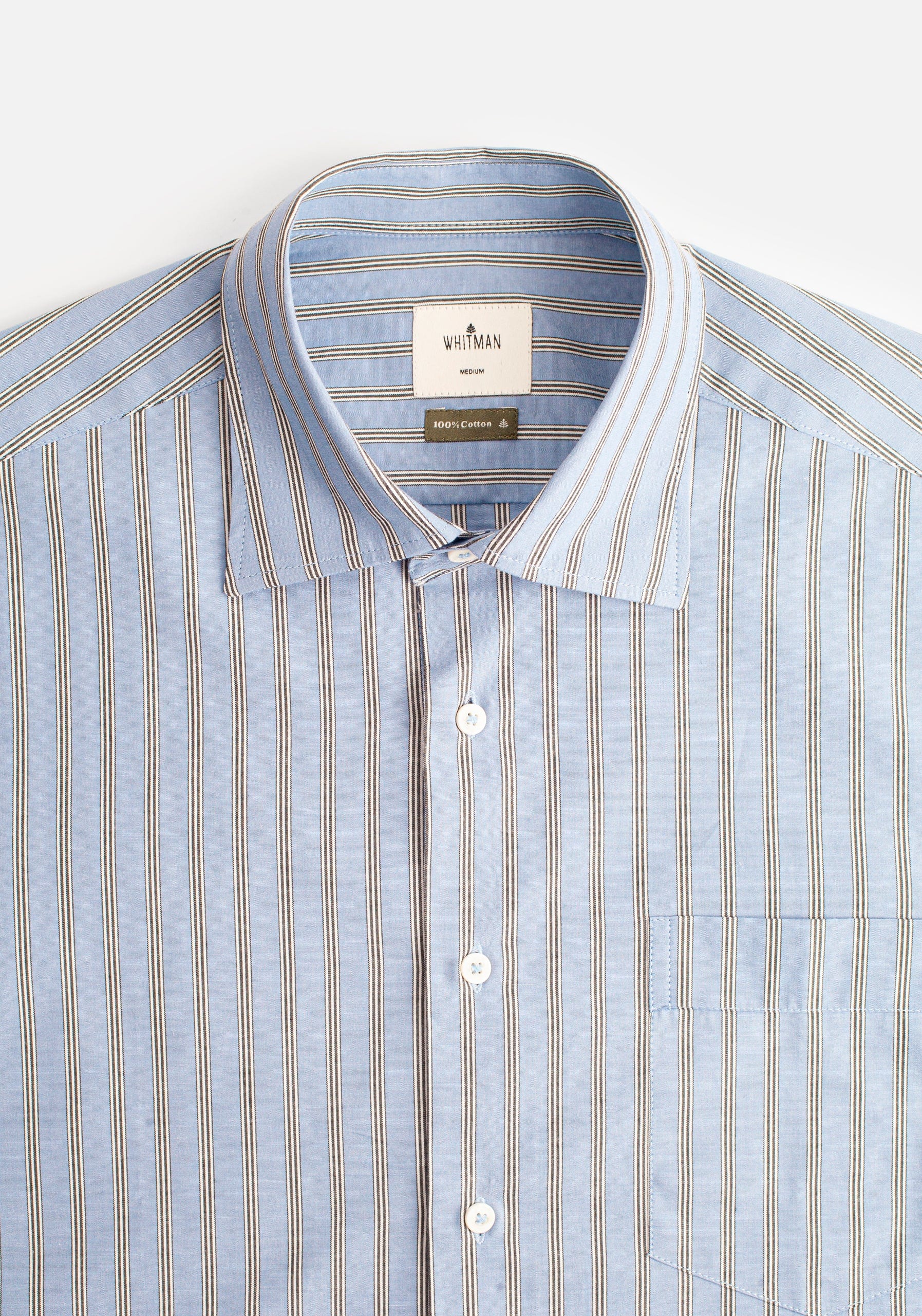 Camisa H CI Jamaica Rayas Grd Azul Medio - imagen 5