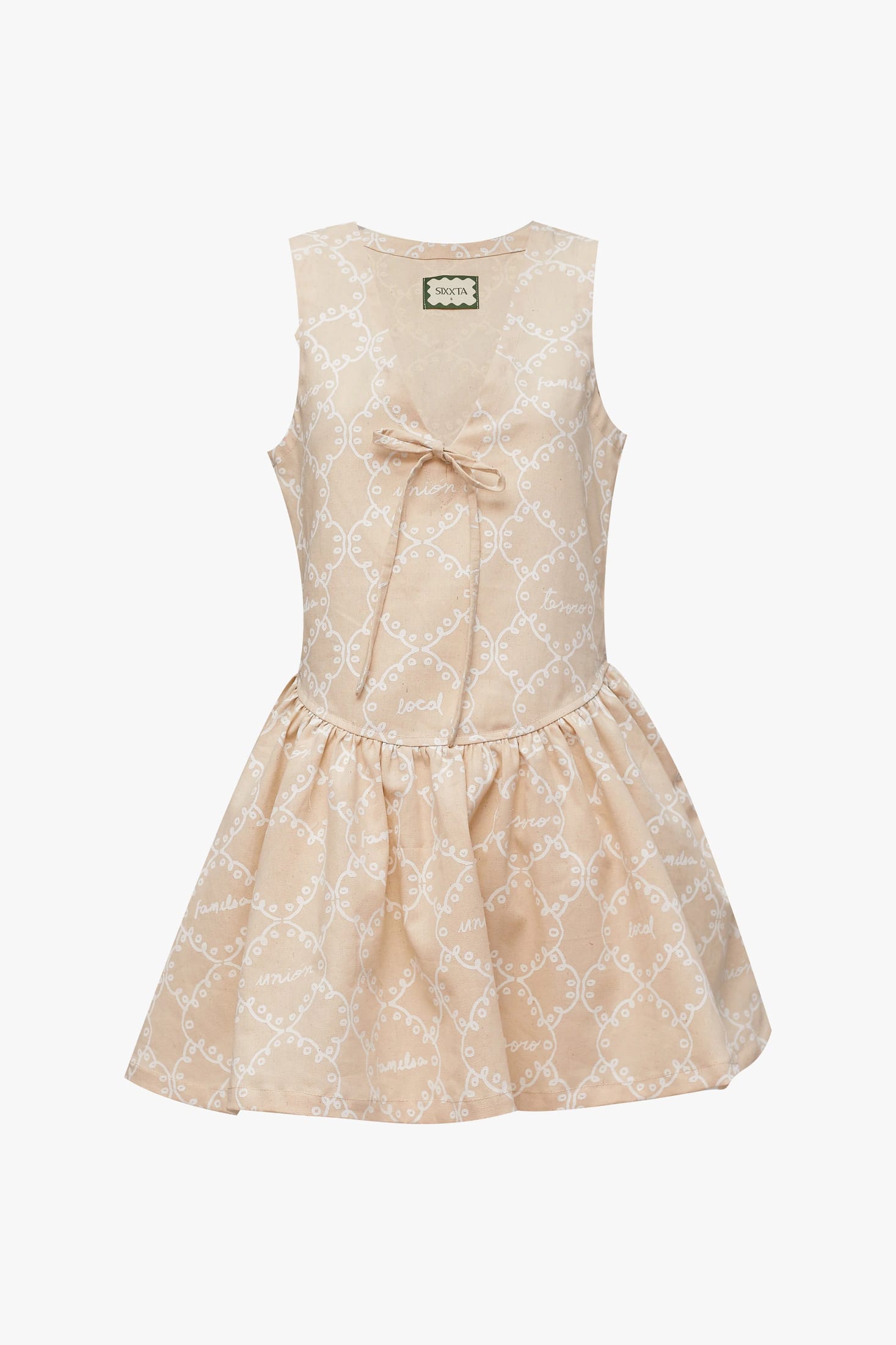 Vestido Azúcar Mantel Crudo - imagen 12