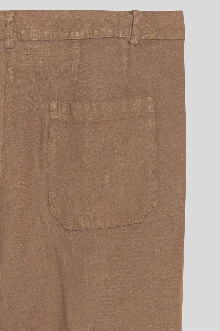 Men's linen pants leather donato - imagen 3