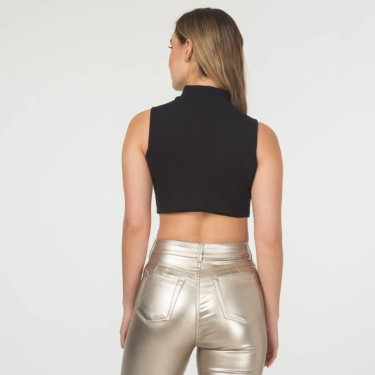 Crop Top Cuello Tortuga Sasha - imagen 10