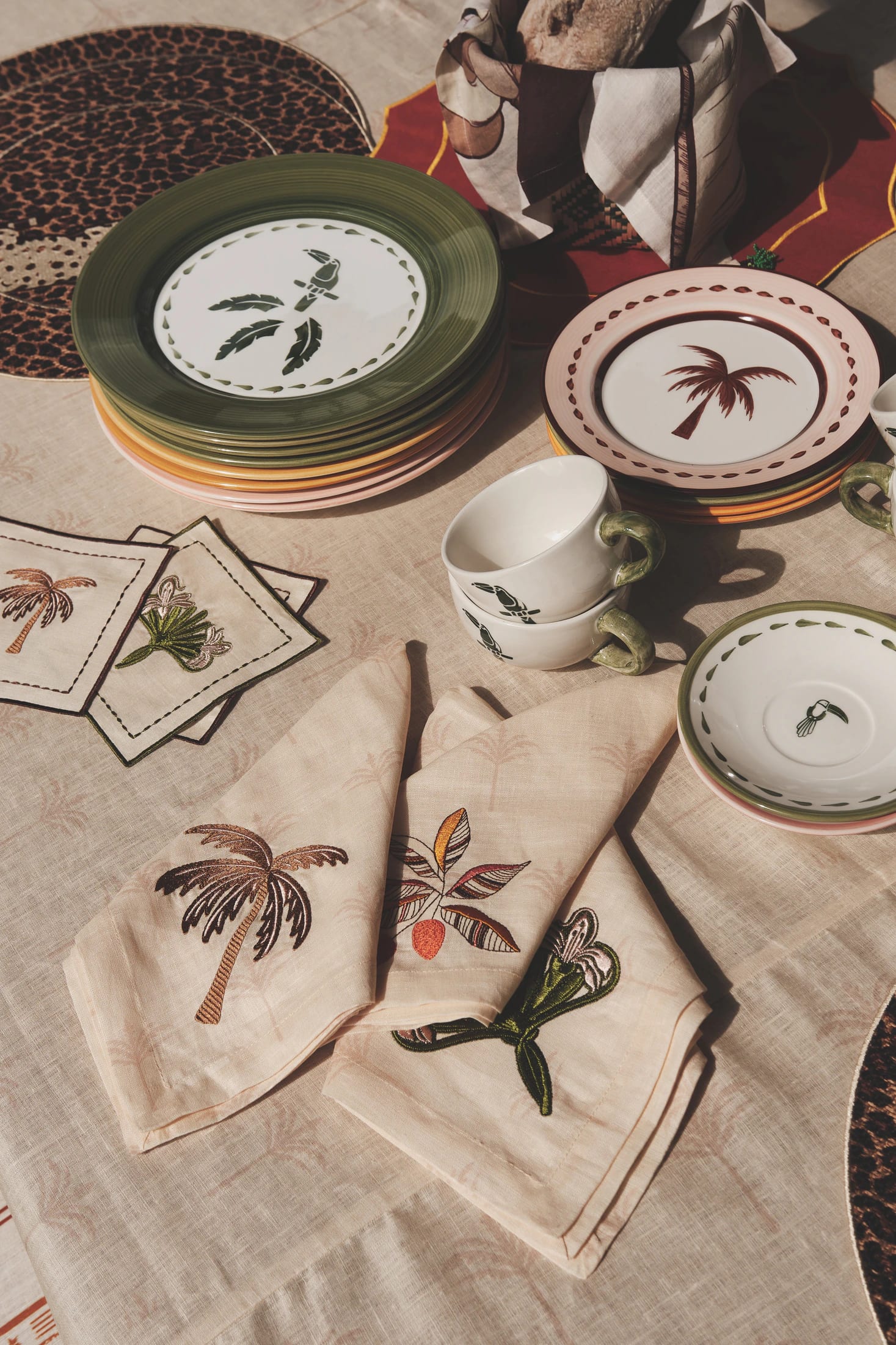 JDD Tucan Dinner Plate / Green - imagen 2