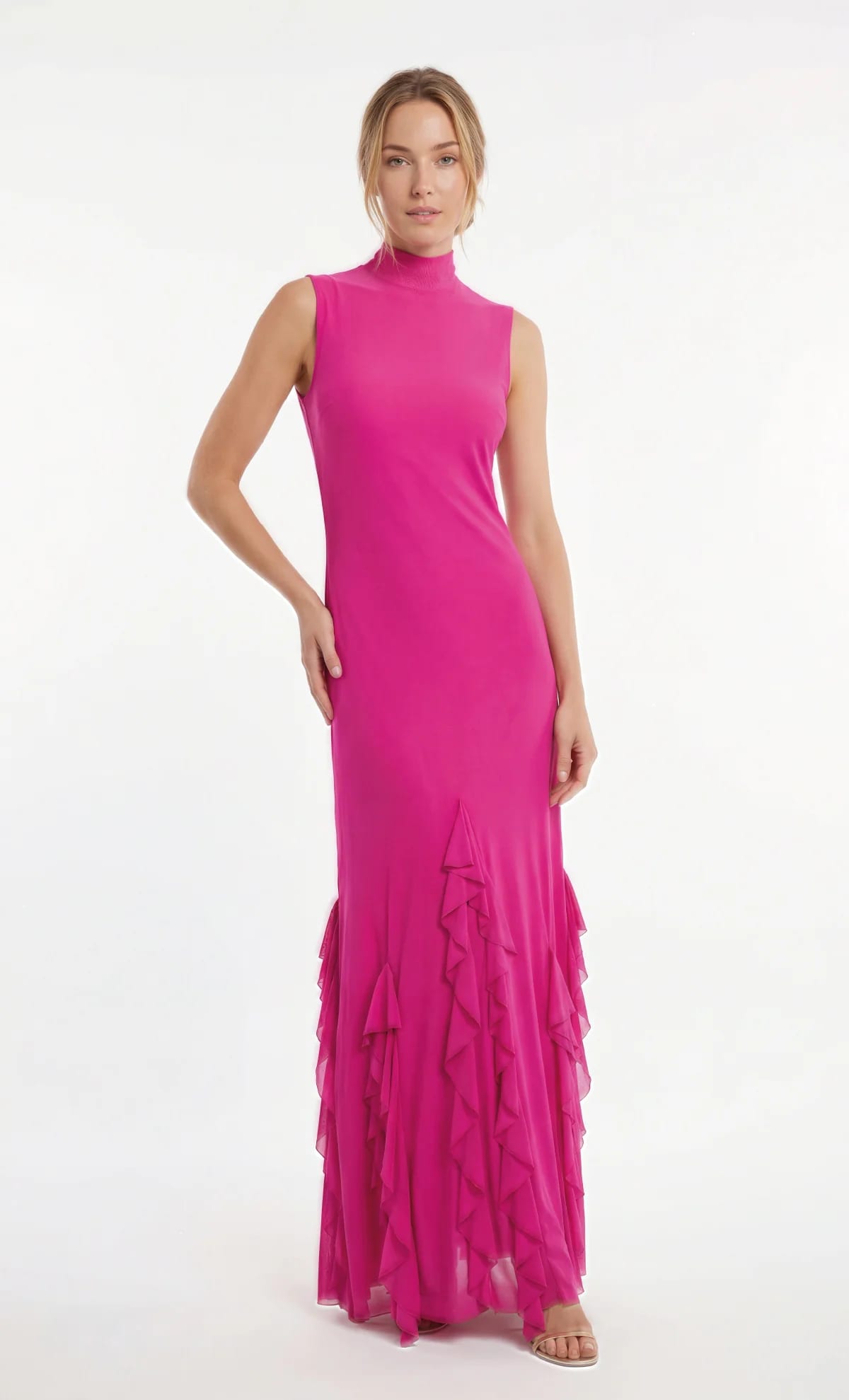 Vestido largo Aneta Pink - imagen 5