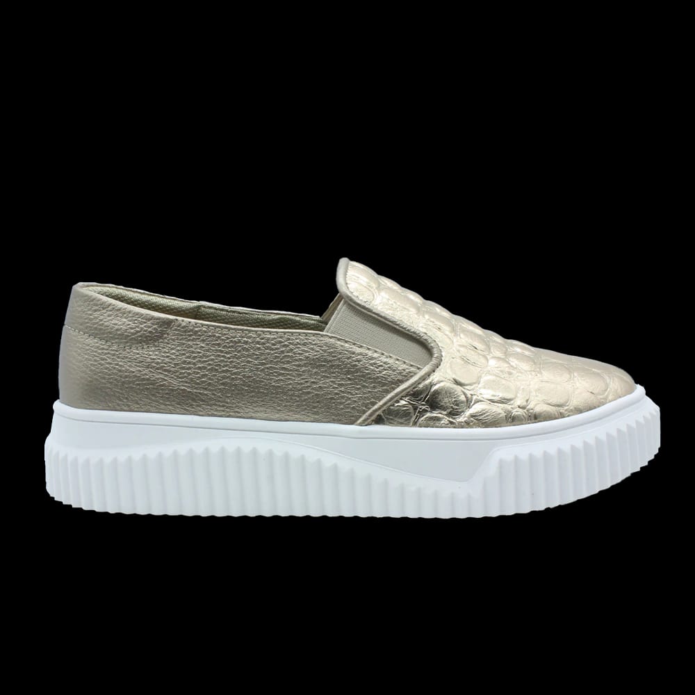 "Mimi" Tenis en cuero sin cordones - imagen 1