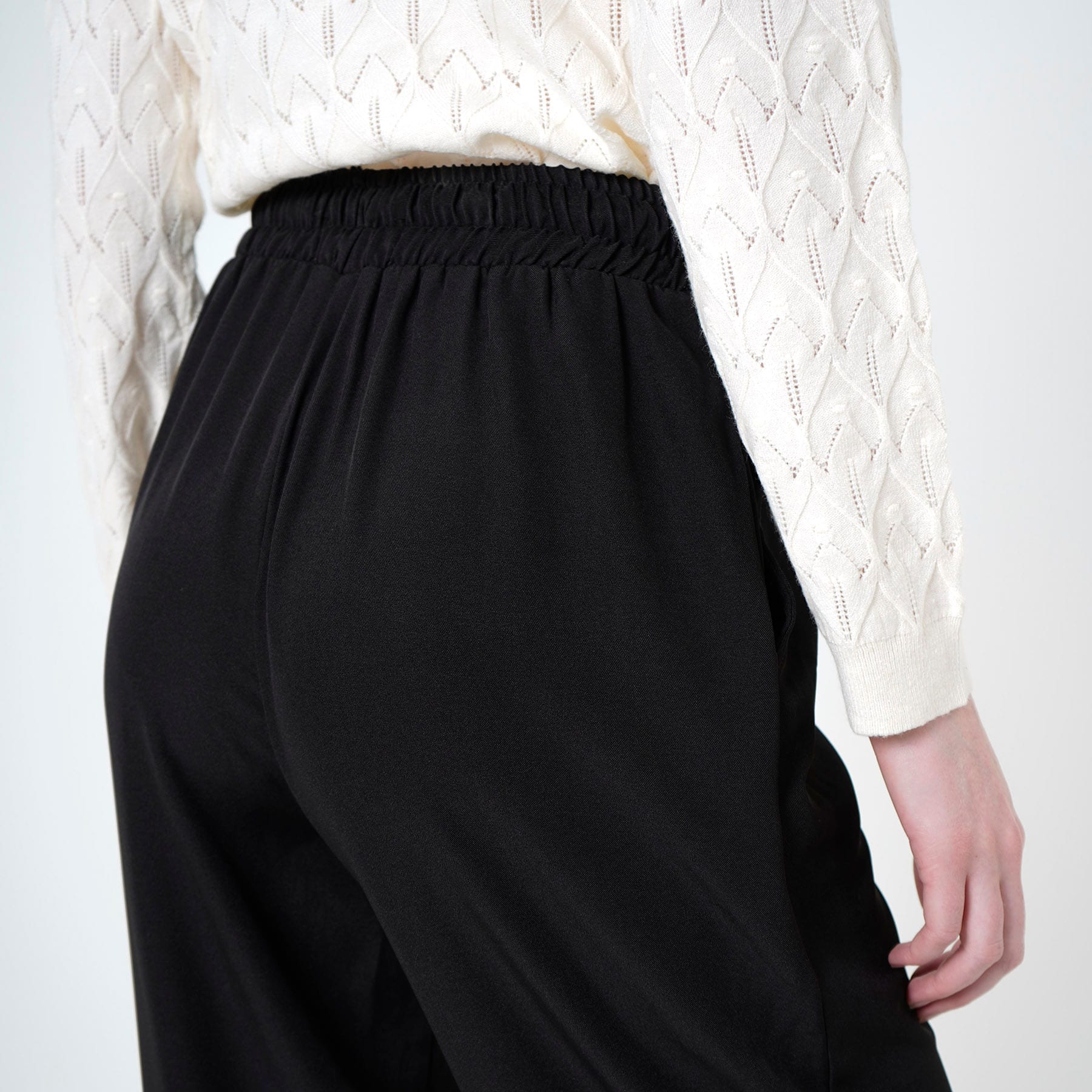 Pantalón básico bota recta cintura elástica - imagen 3