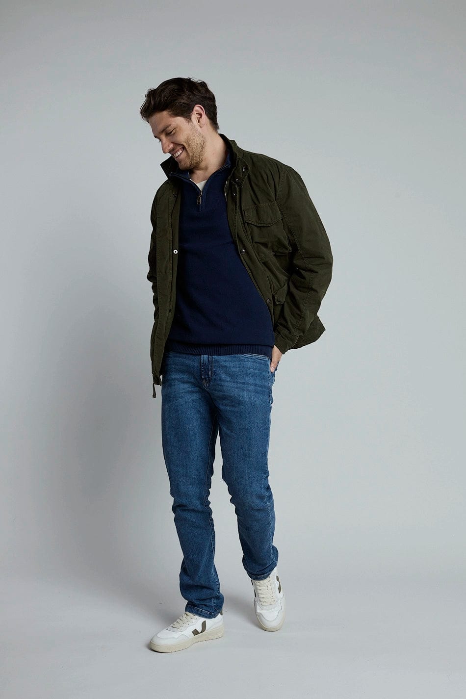 Chaqueta Cargo Verde Militar - imagen 7