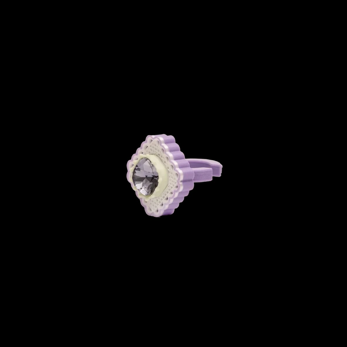 EARCUFF LACE ROMBO - imagen 2