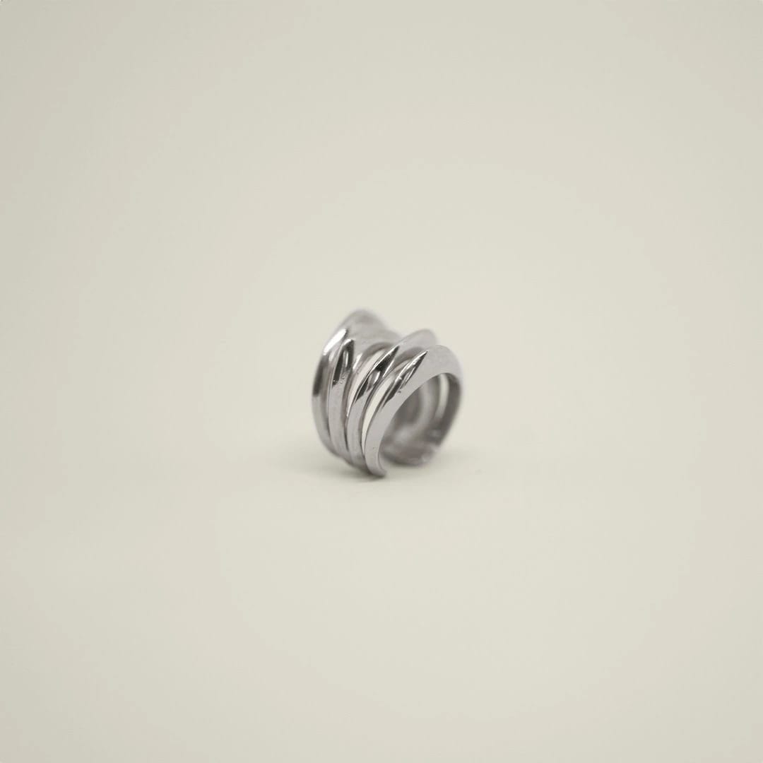 Vayu Ear Cuff – Ring Silver - imagen 2