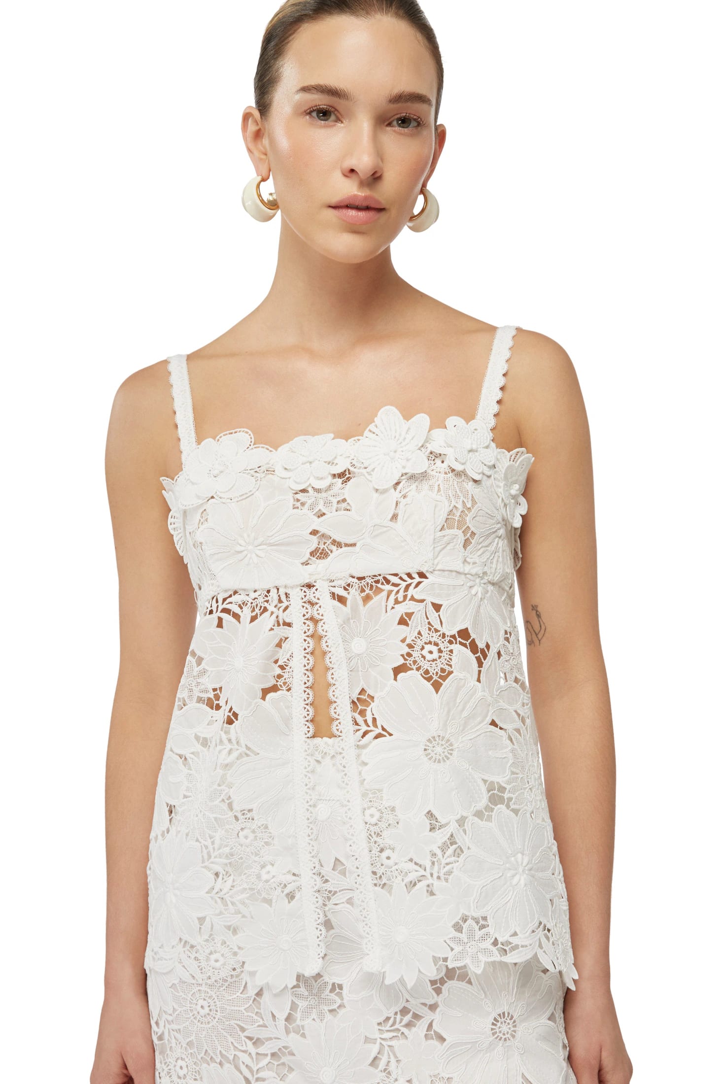 MAGNOLIA MINI SKIRT WHITE - imagen 4