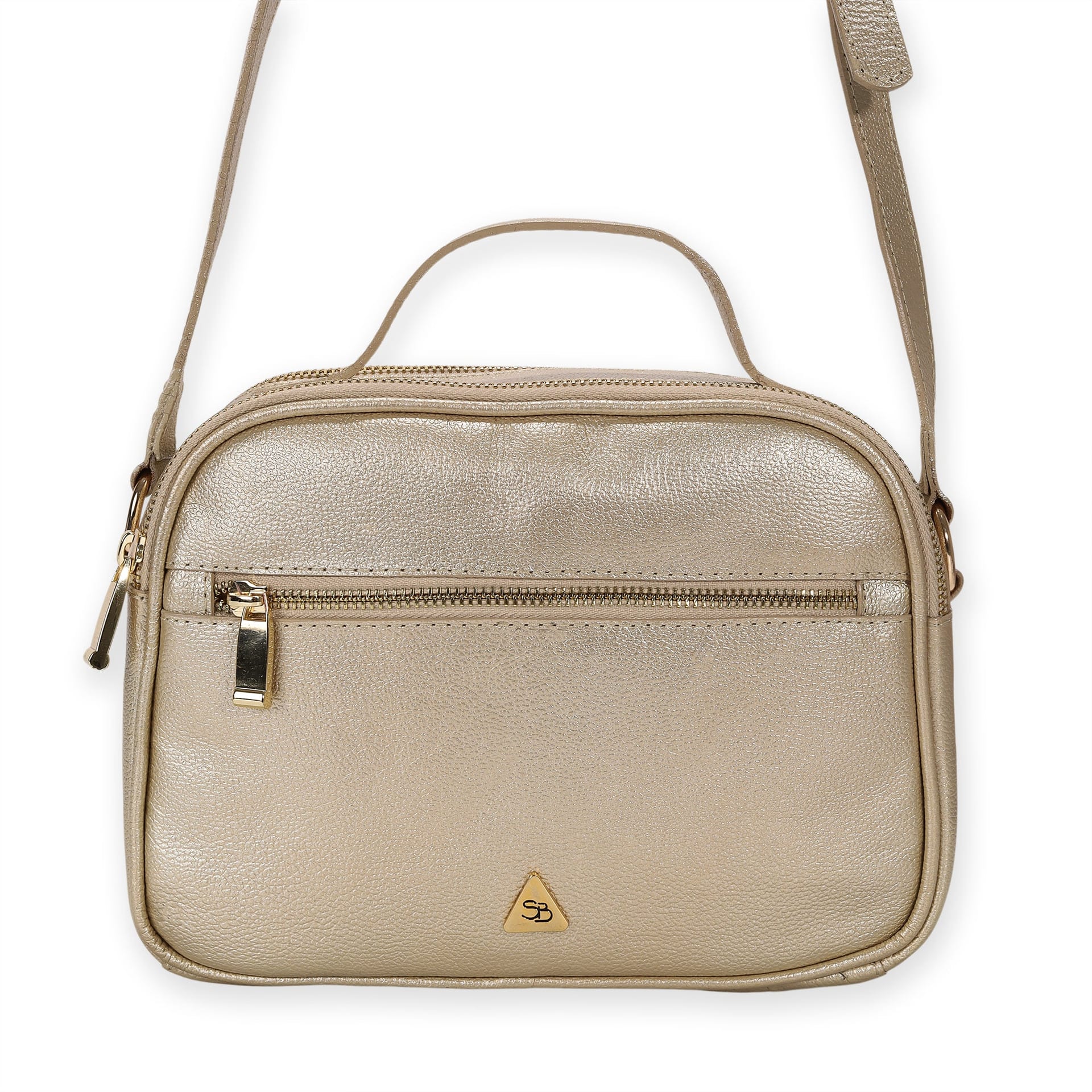 "OCRE" BOLSO EN CUERO - imagen 2