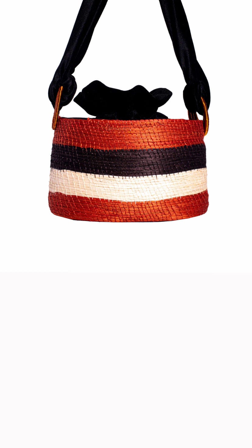 MINI ANALEMMA STRIPES BAG - imagen 1
