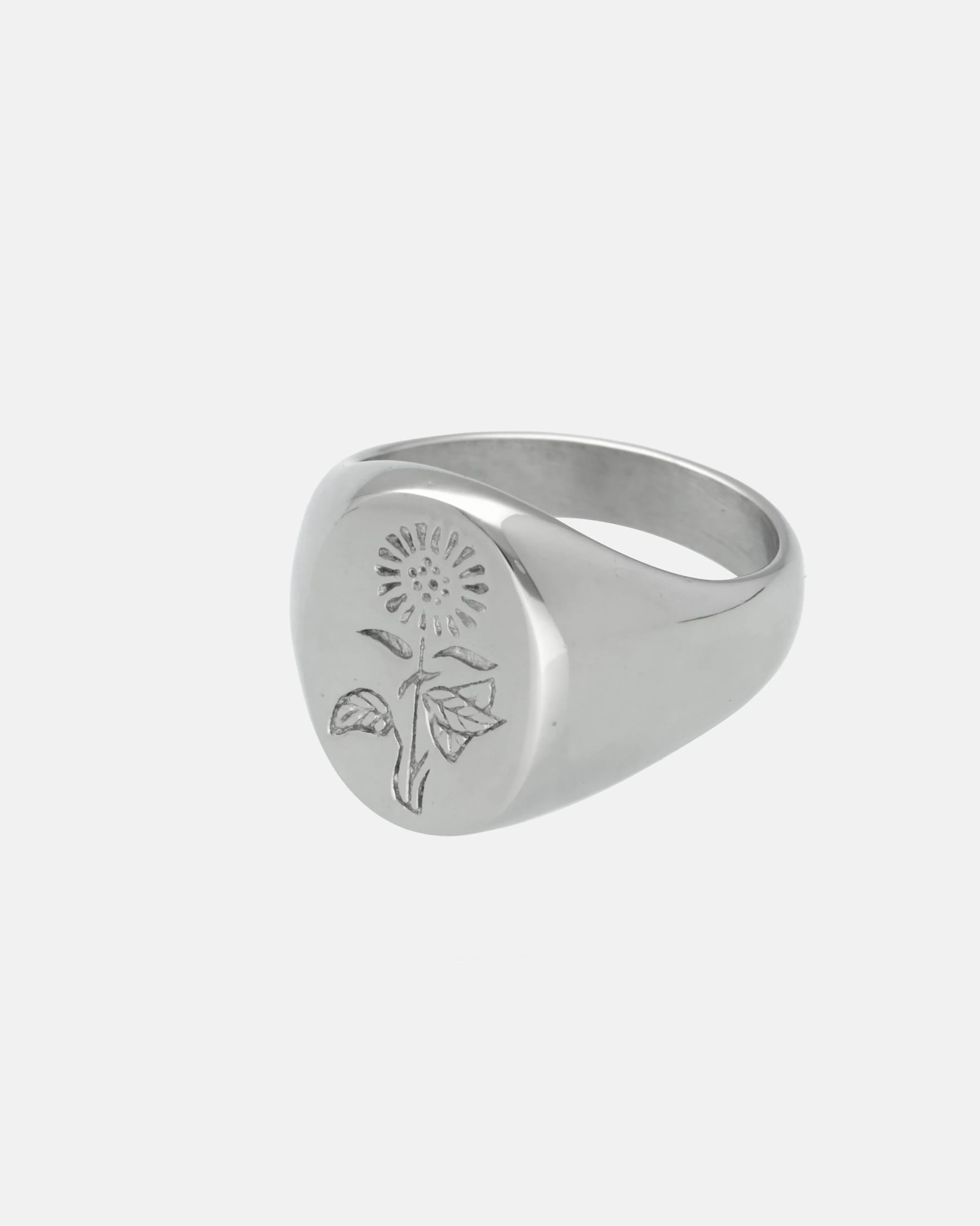 Anillo Fiore Plateado - imagen 4