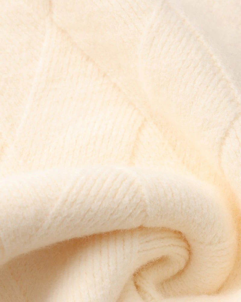 Diamond Knit Crewneck Sweater - imagen 9