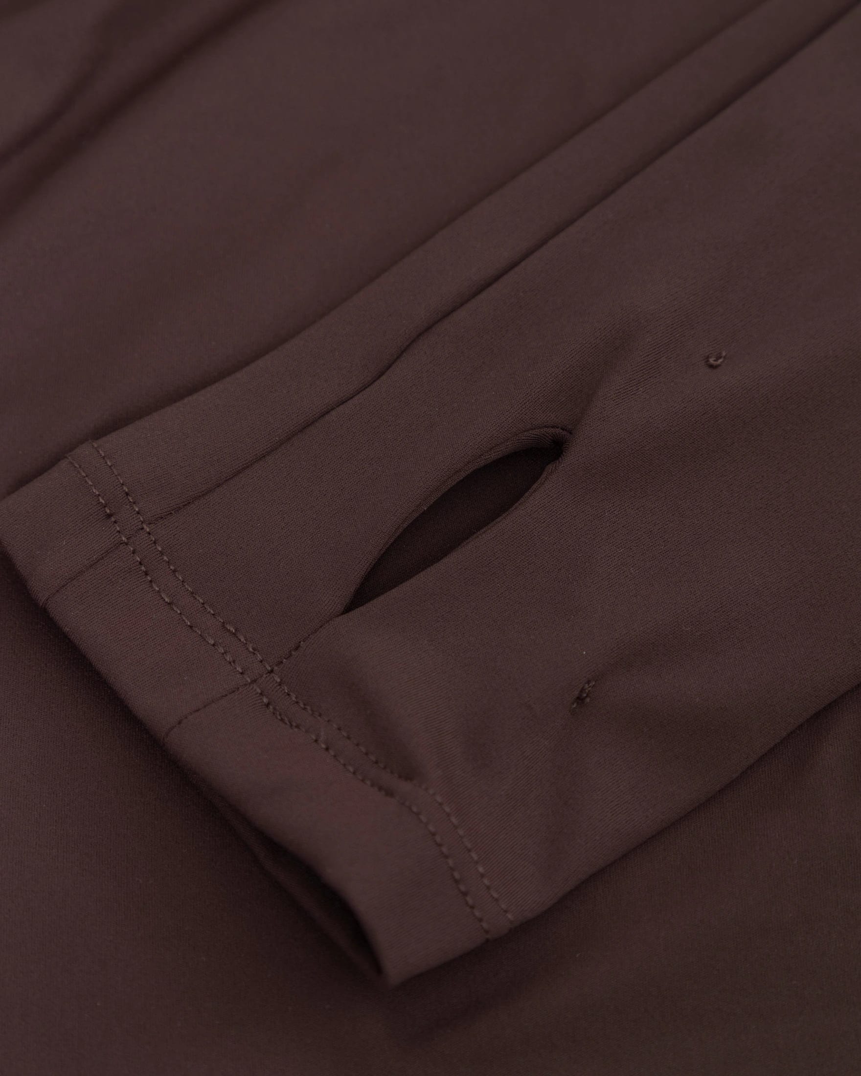W Basics Ultra Slim Fit Tall Neck Long Sleeve Brown - imagen 6