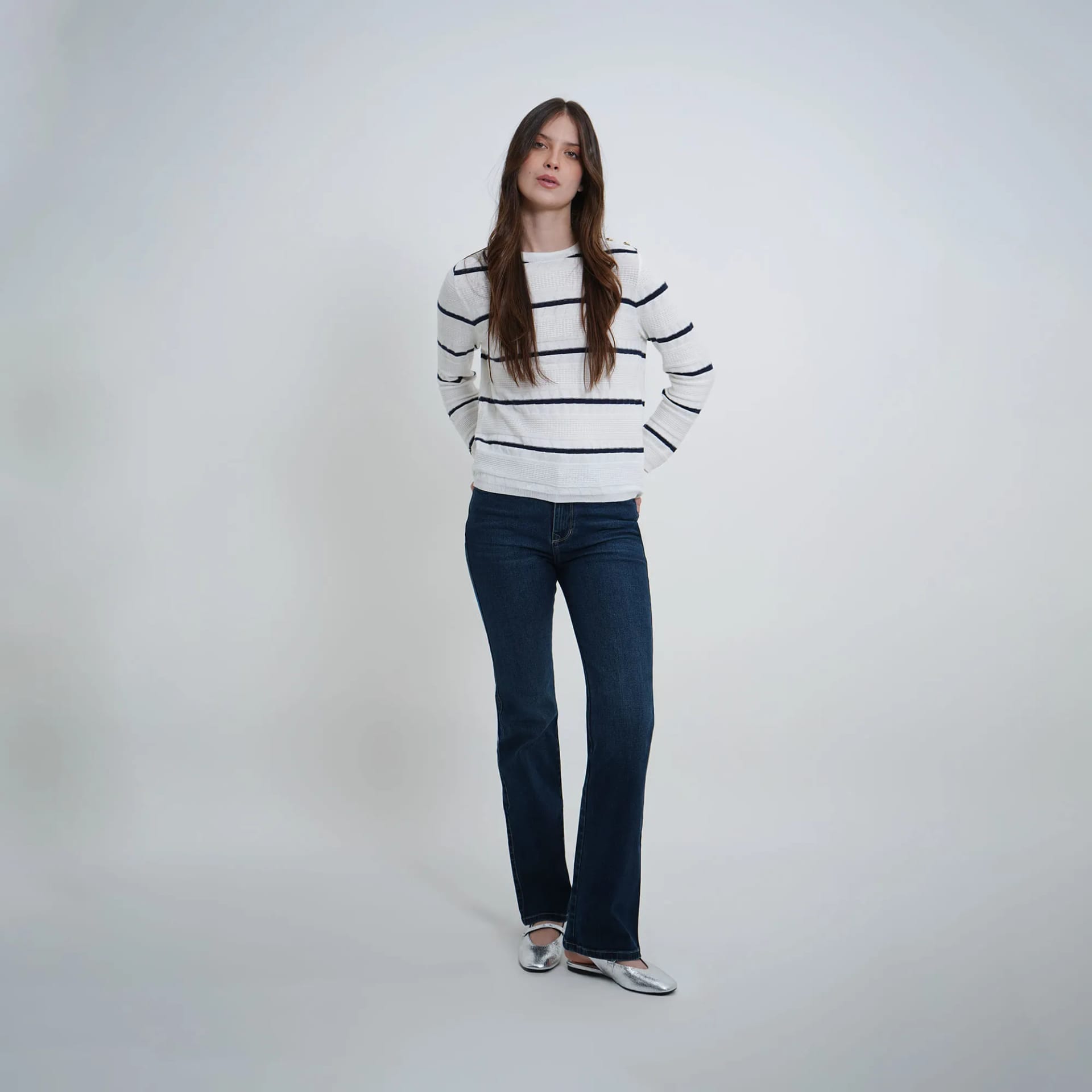 Sweater Cuello Redondo Manga Larga - imagen 4