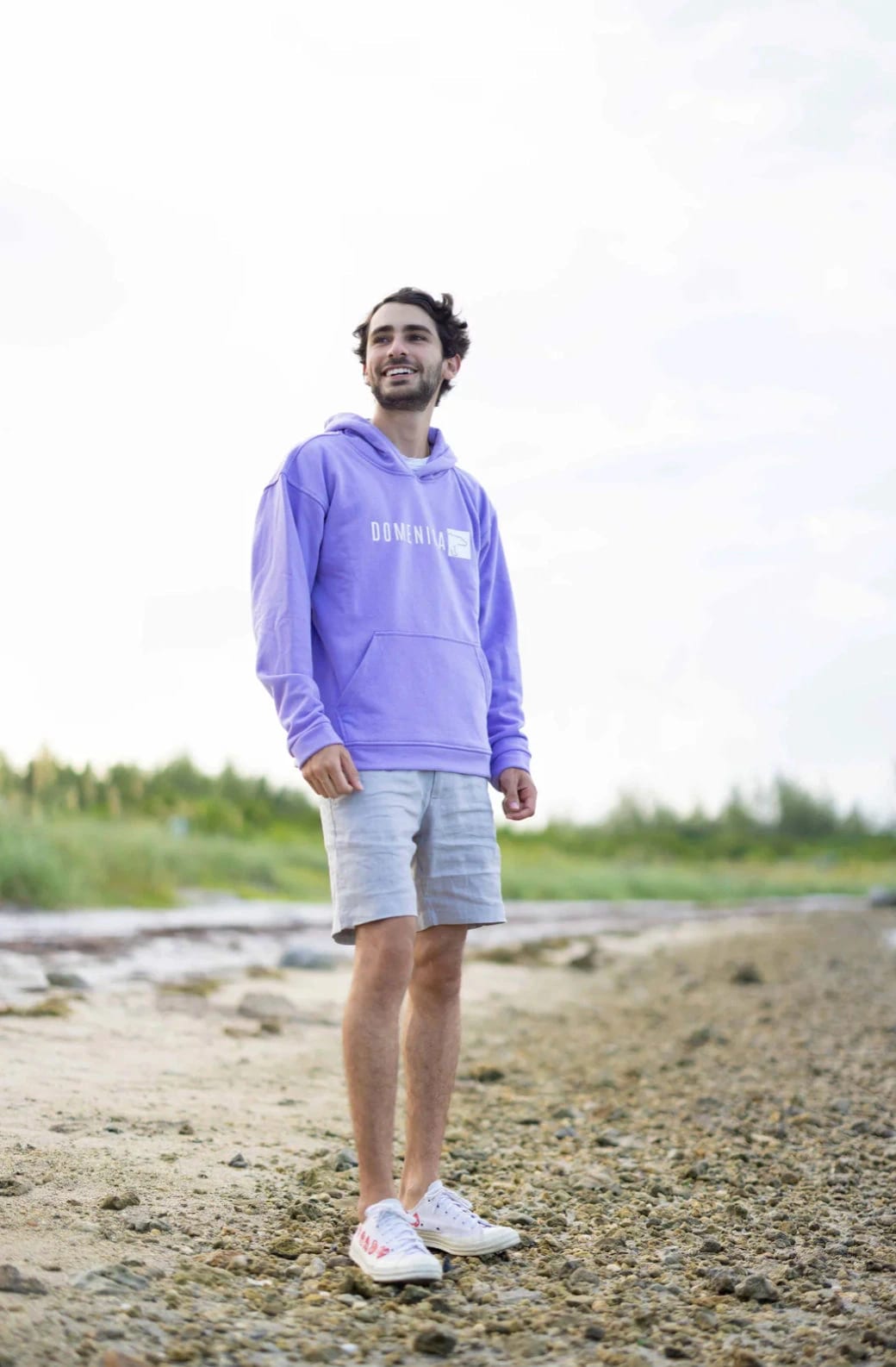 HOODIE OSO MORADO OVERSIZED - UNISEX - imagen 3