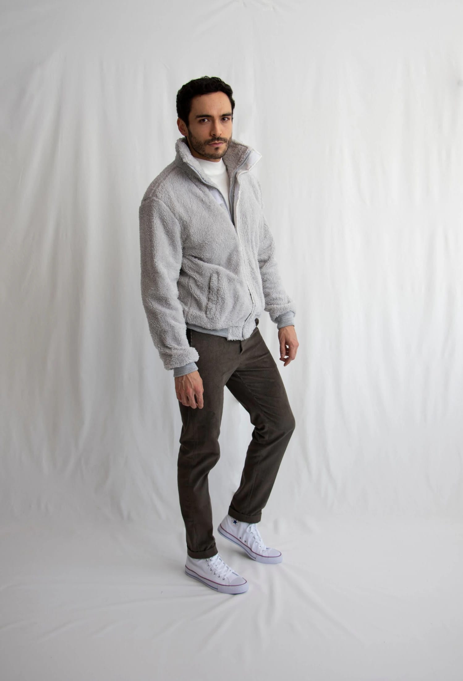 Chaqueta oveja gris - imagen 2