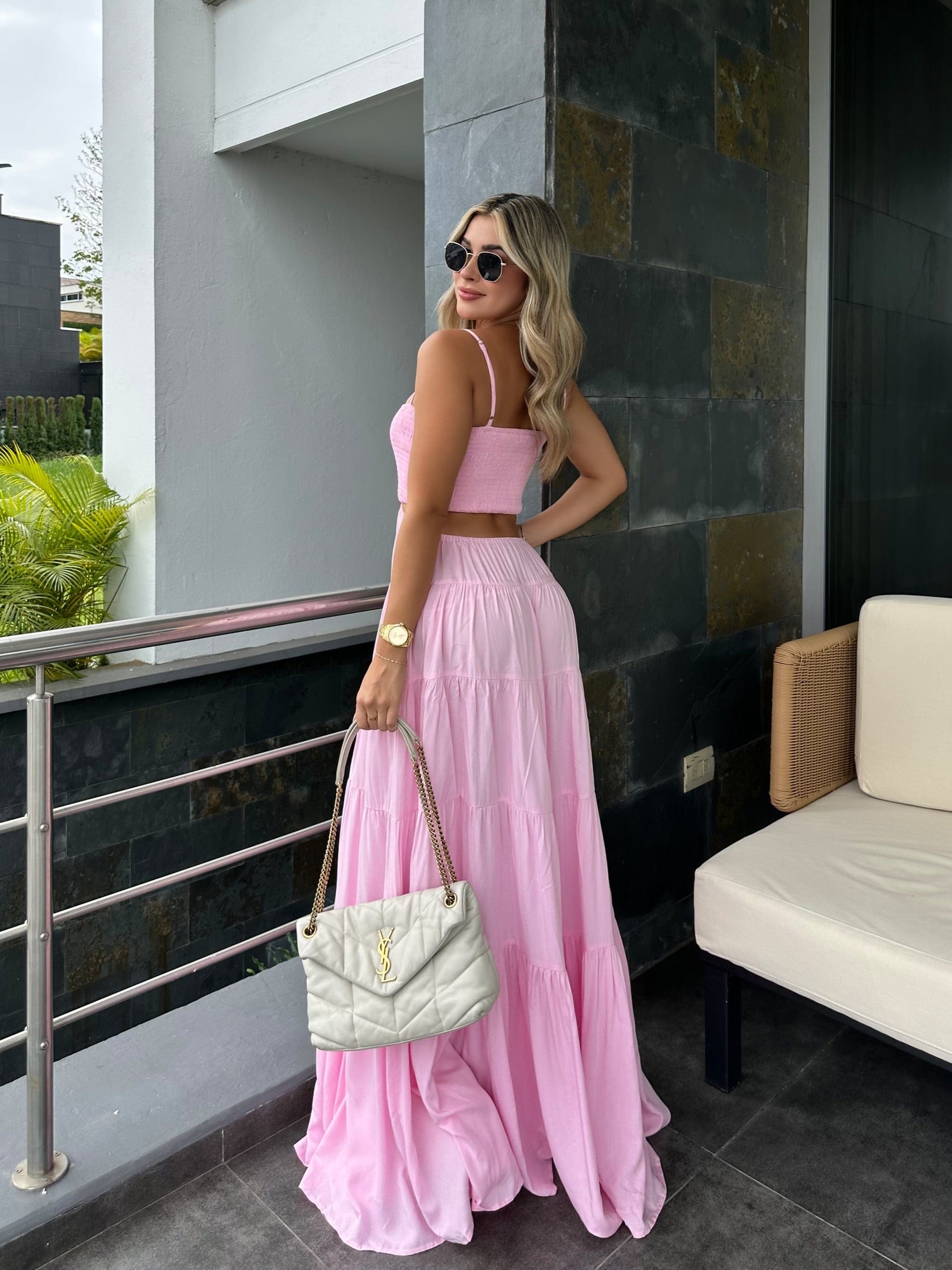 VESTIDO ASTRID ROSADO - imagen 2