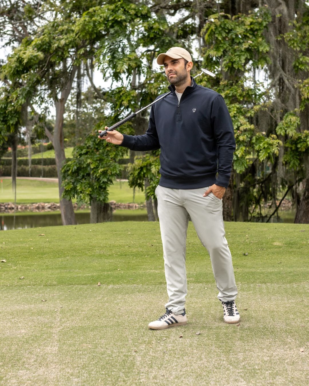 Pantalon Performance Antimanchas Gris Claro - imagen 18
