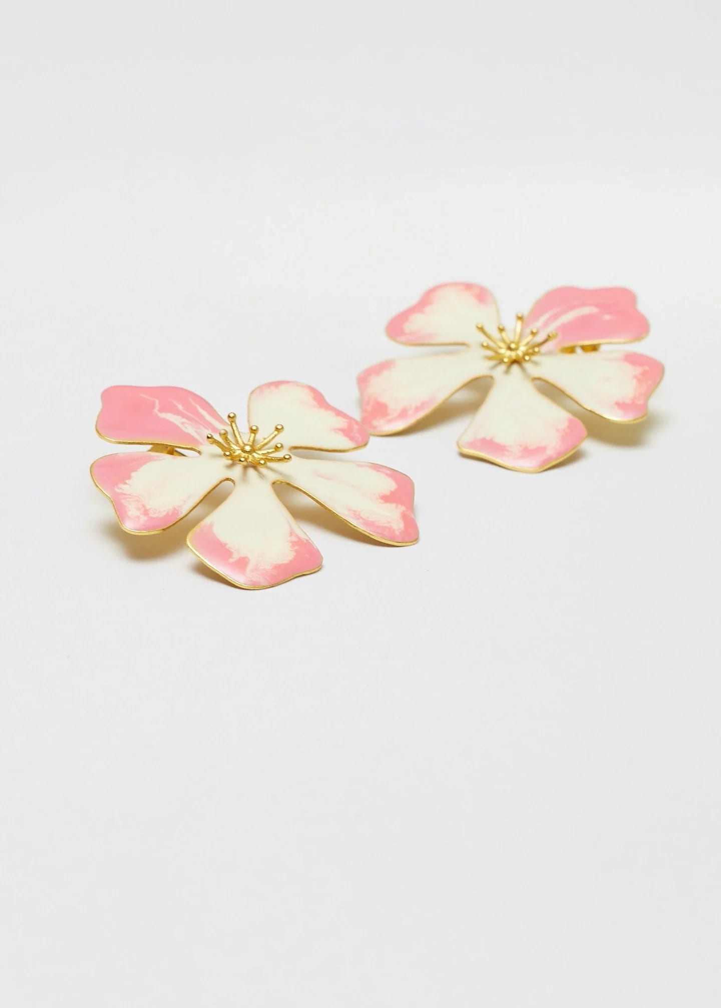 Aretes Aurora Maxi rosa swirl - imagen 6