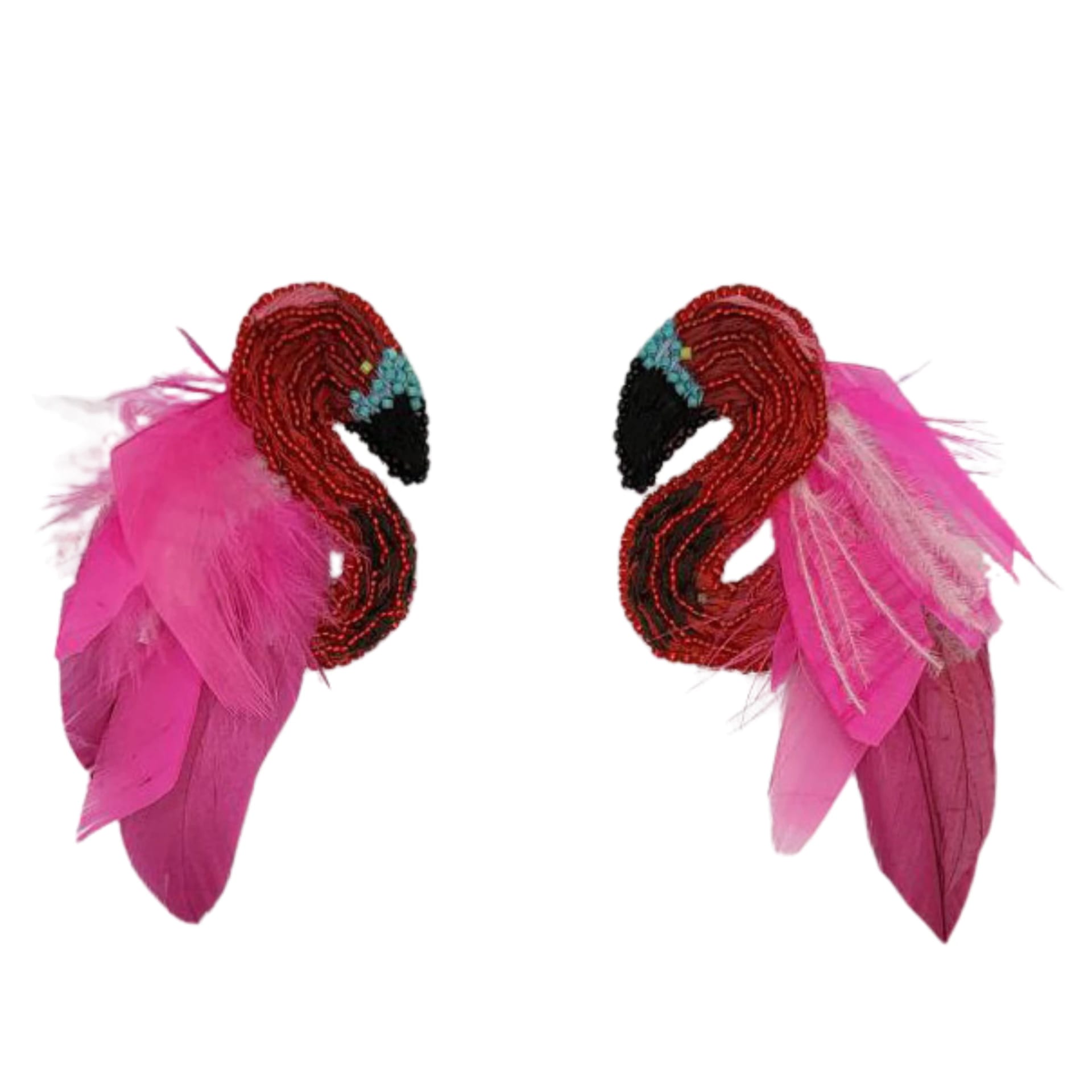 Flamingo Dreams Earrings - imagen 1