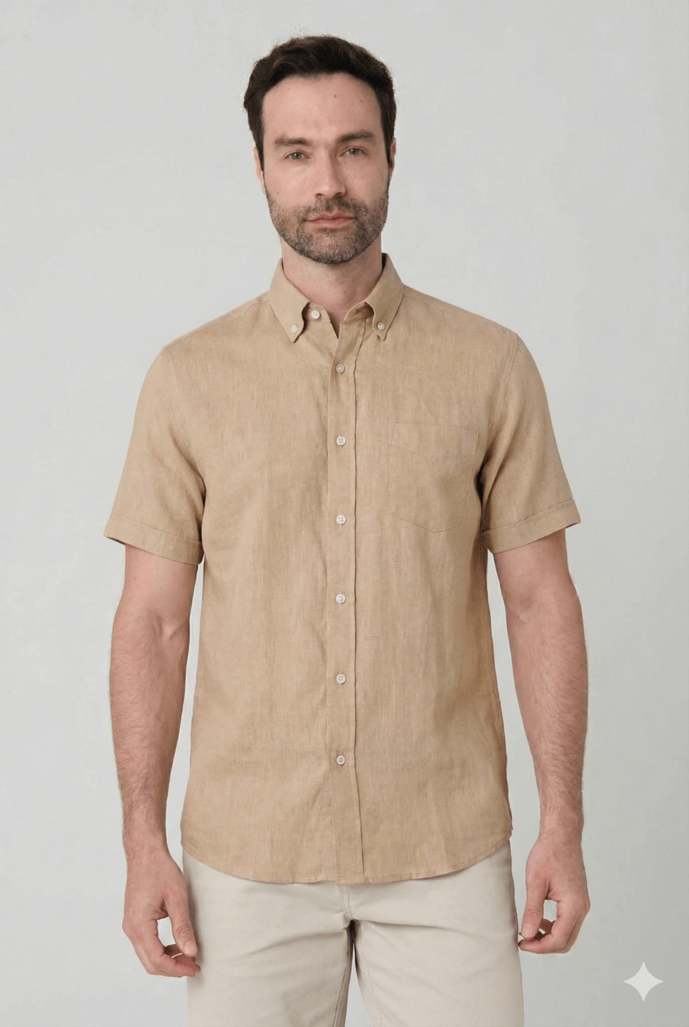 Camisa con bolsillo manga corta para hombre Jon Sonen 027225037 - imagen 14
