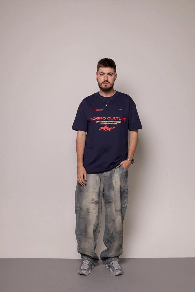 Camiseta Regular Culture-Azul - imagen 2