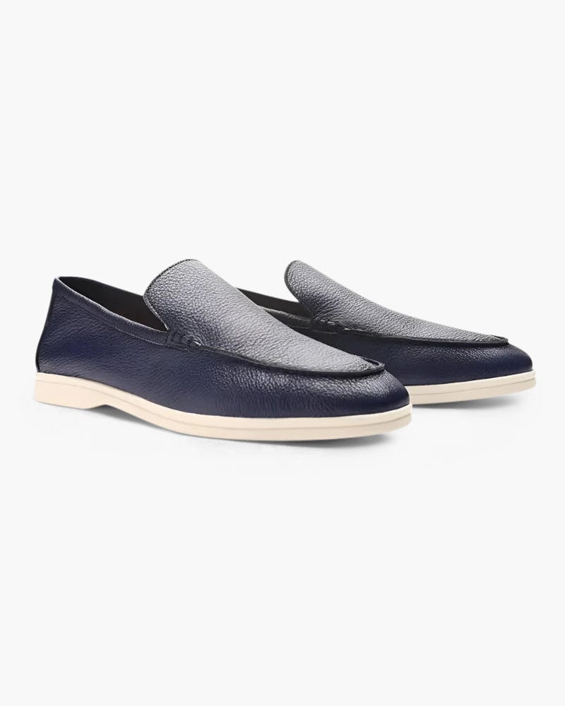 Old Money Cowhide Leather Loafers - imagen 1