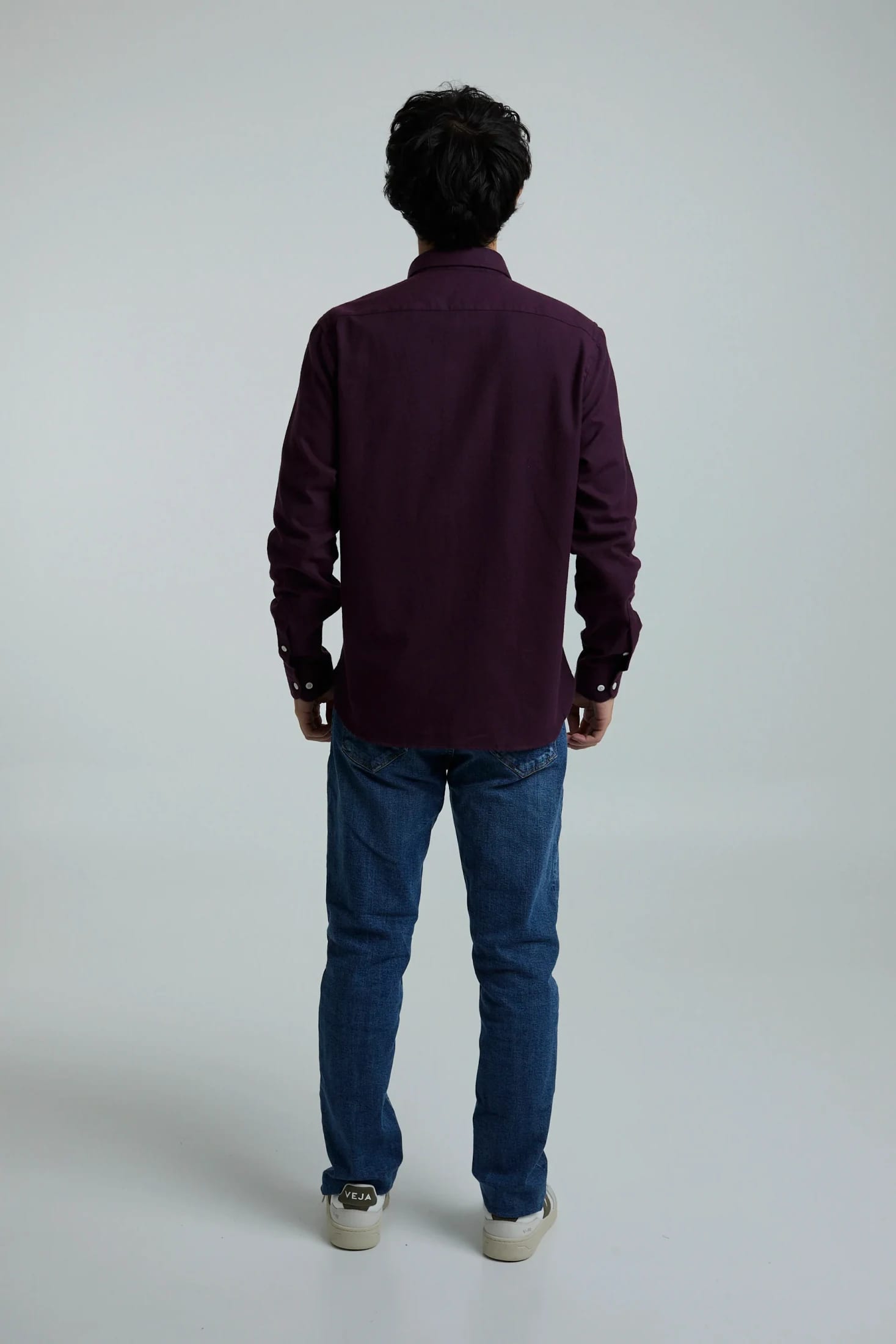 Camisa twill vinotinto - imagen 15