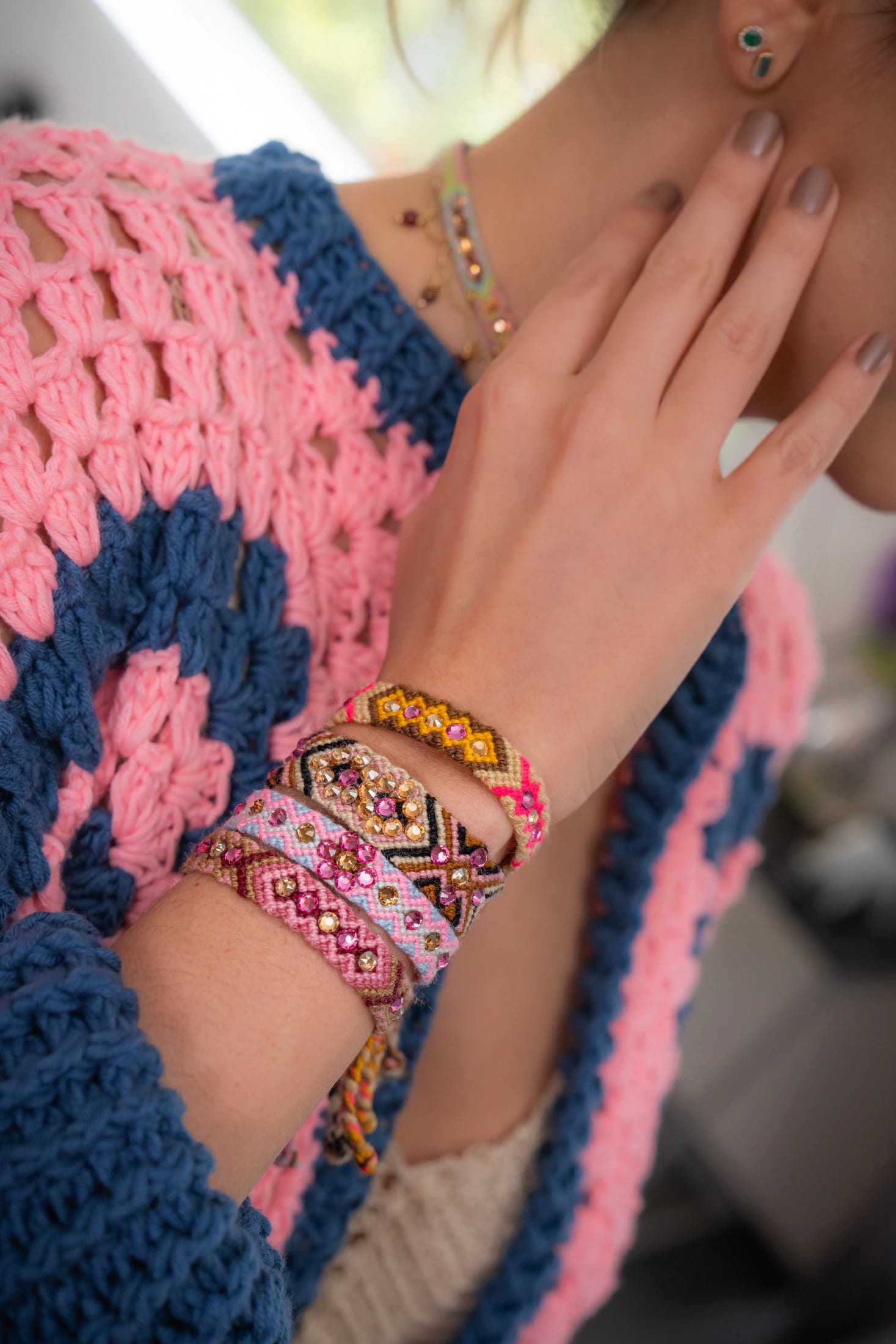 Susurros Wayuu Set x 4 bracelets - imagen 1
