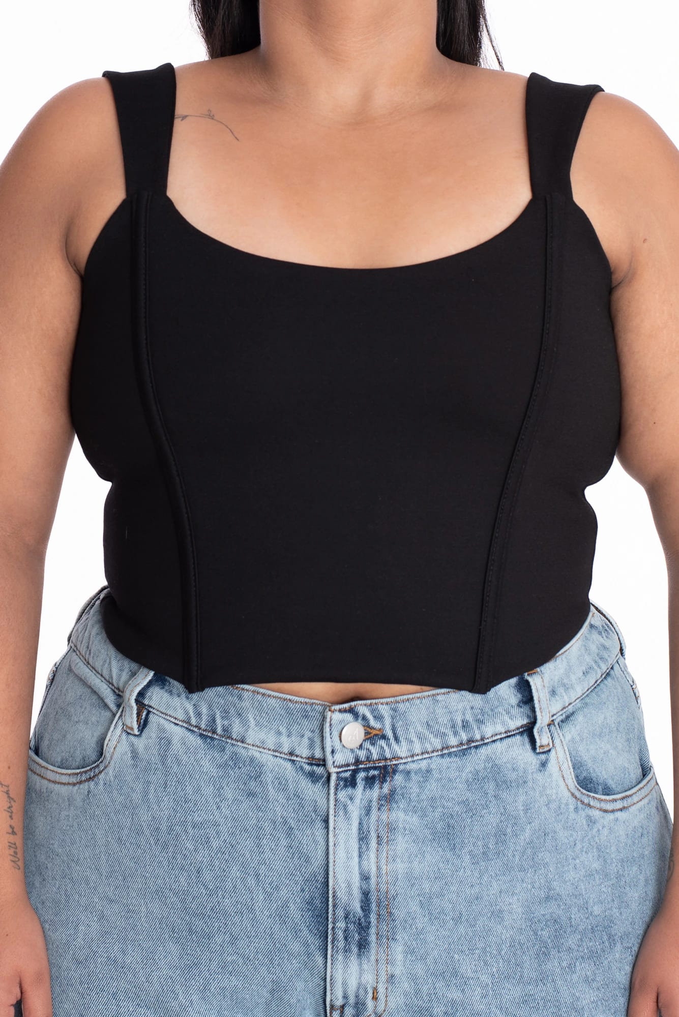 Crop Top Simona Negro - imagen 14