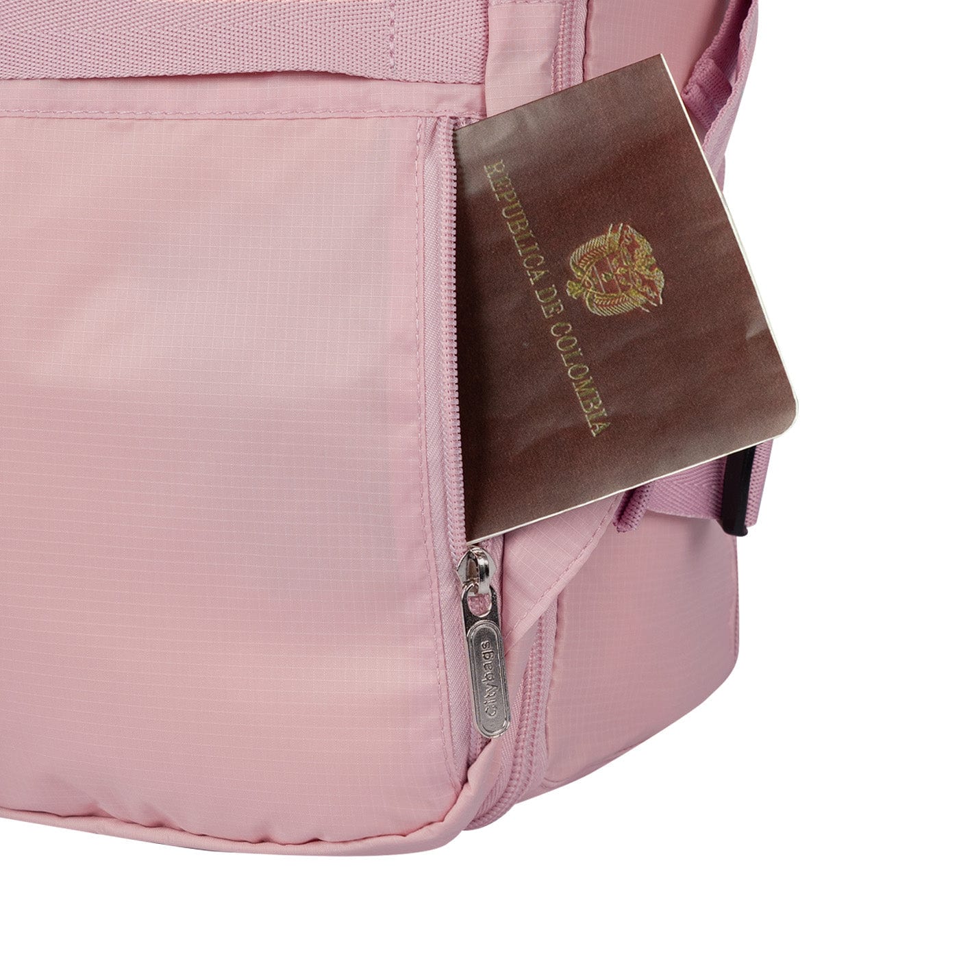Morral One Citybags Light Rosado Pastel - imagen 6