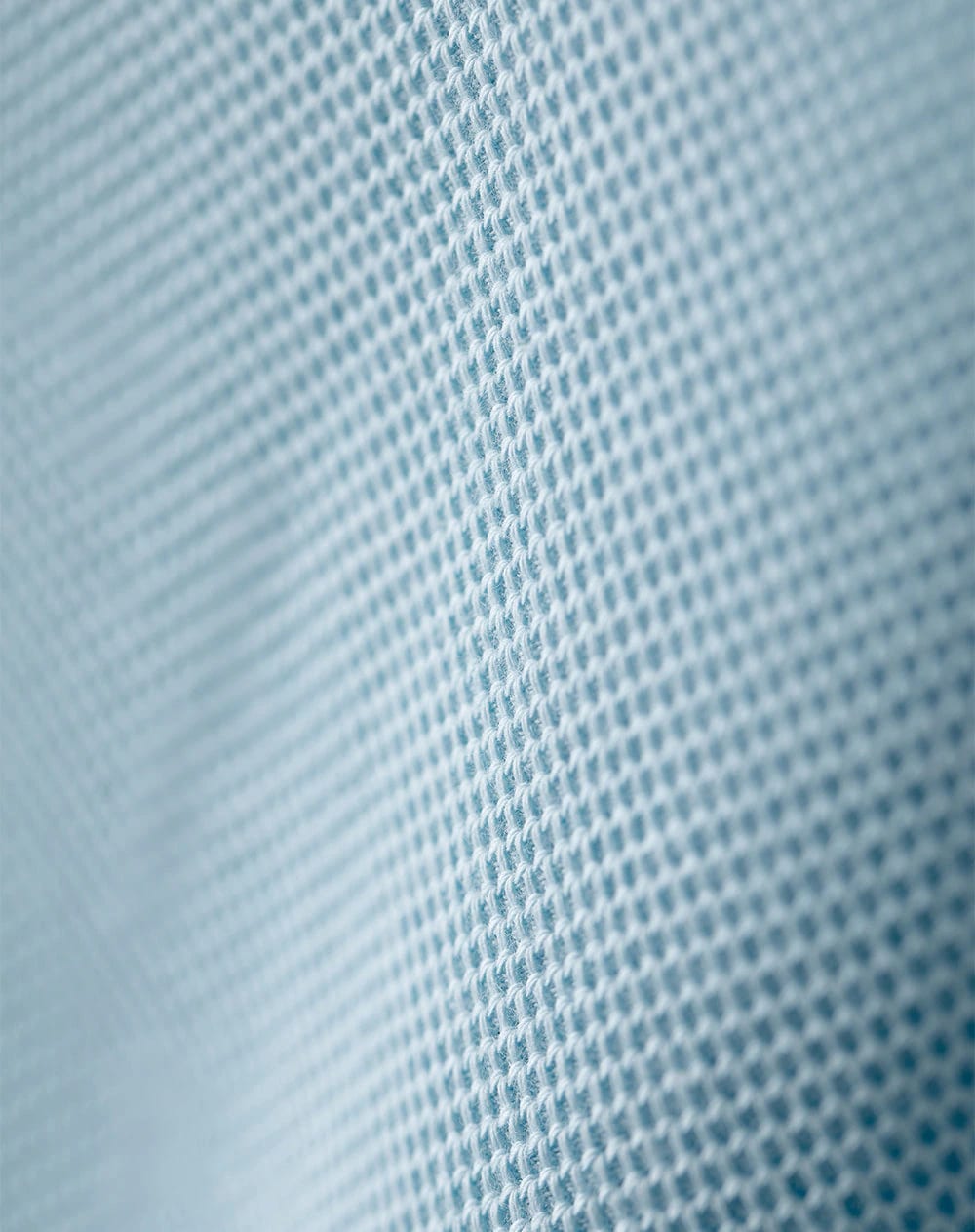 Polo regular tejido de punto algodón azul hombre - imagen 6