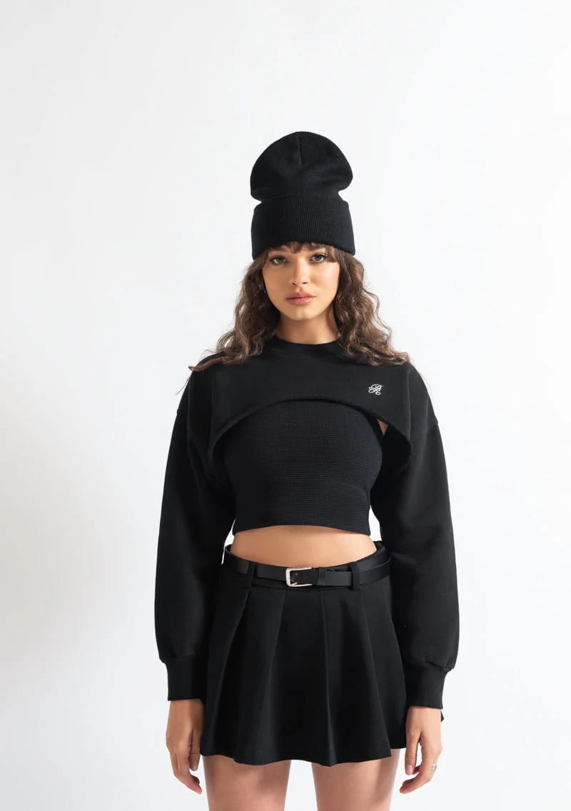 Monclair black crewneck - imagen 9