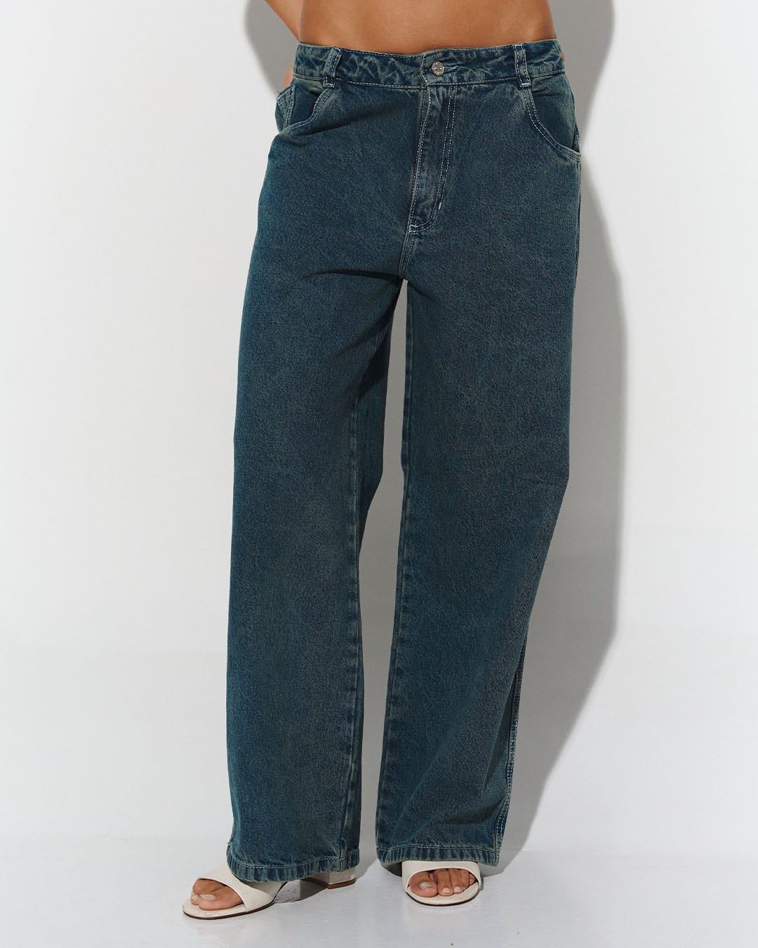 Jean wide leg simetría - imagen 1