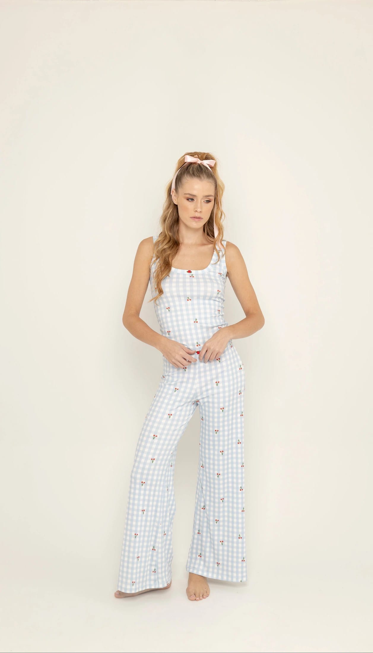 Set pantalon Los Angeles Blue Cherry - imagen 2