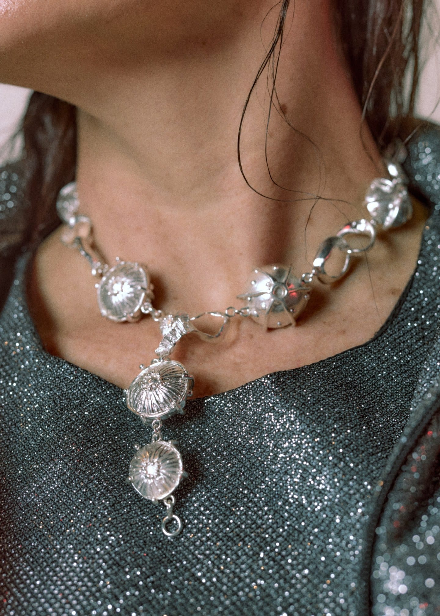 Choker Sombreritos Plata - imagen 2