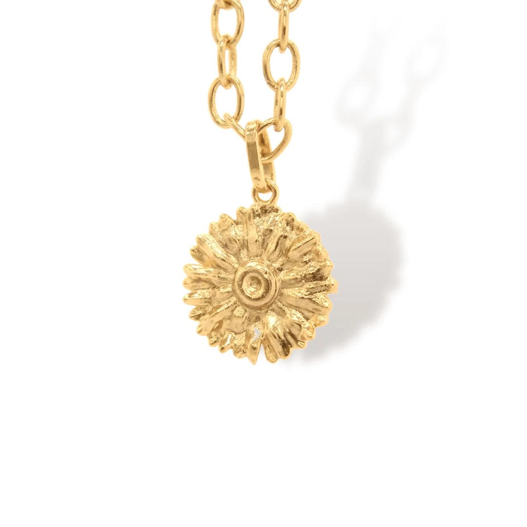 Cadena con flor de margarita mediana - imagen 1