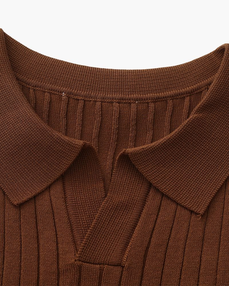 Premium Ribbed Polo - imagen 14