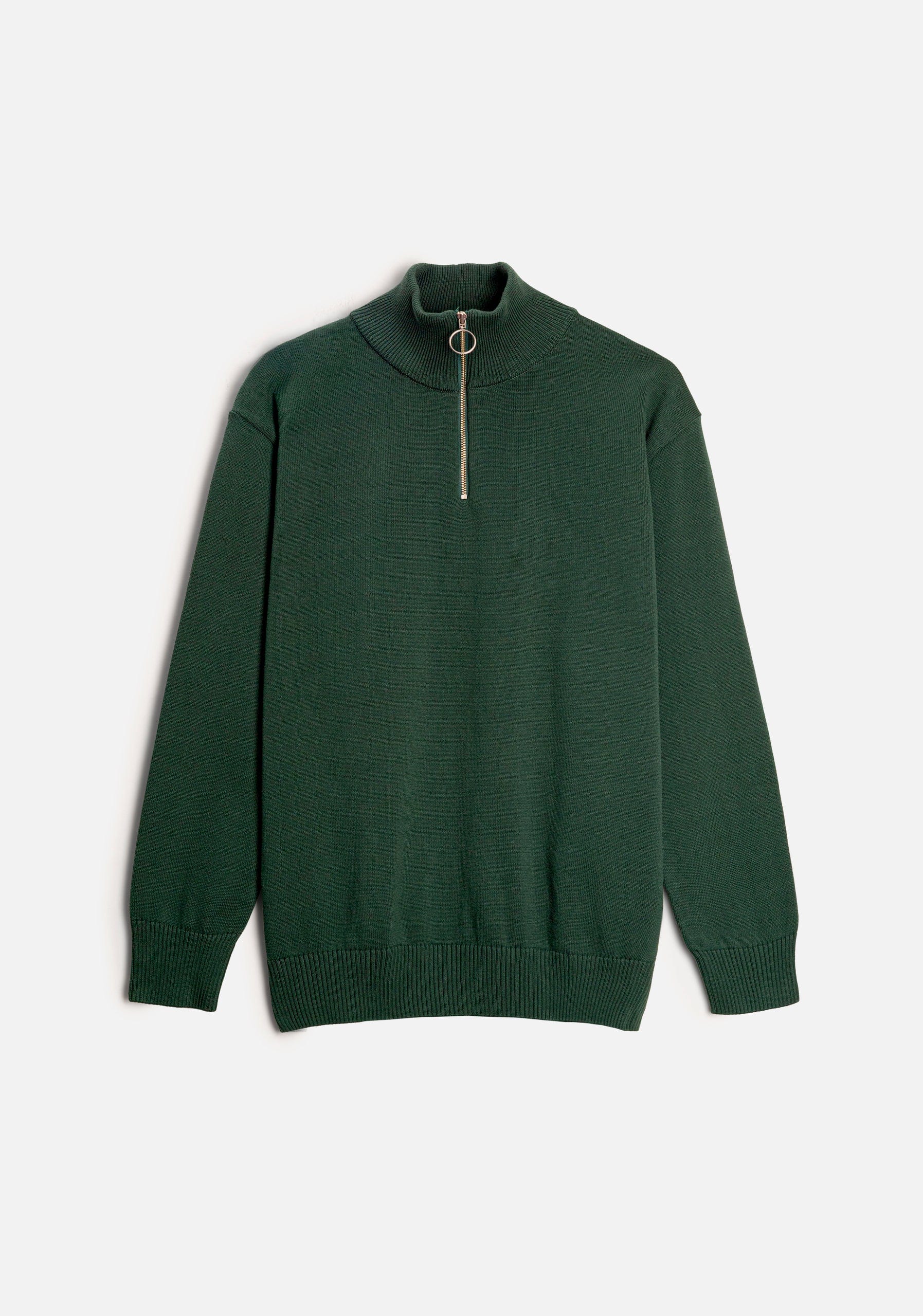 Saco H Prescolt Half Zip Verde Bot - imagen 1